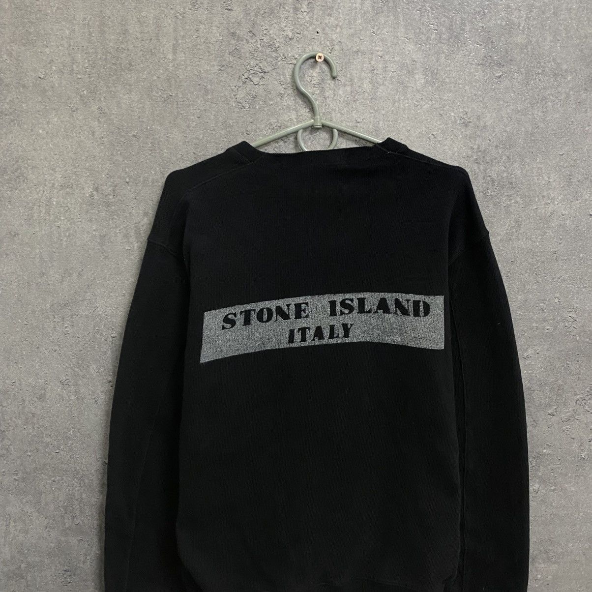 Stone Island Vintage Stone Island Italy Big Logo Crewneck Sweatshirt Size US M / EU 48-50 / 2 - 3 Thumbnail