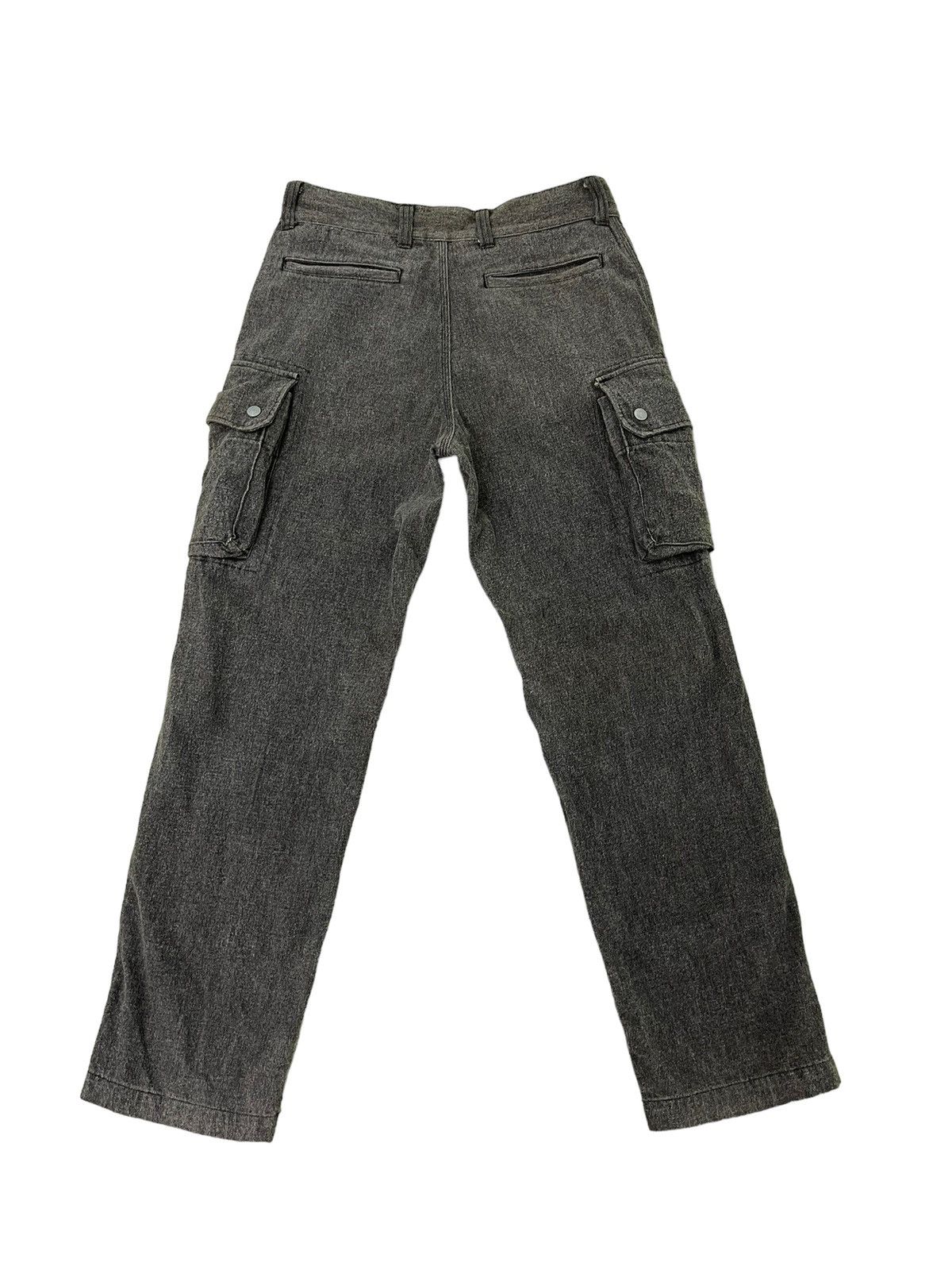 Japanese Brand Moleskin Cargo Acoustic Japan Thick Regular 7🟦2 Size US 31 - 12 Thumbnail