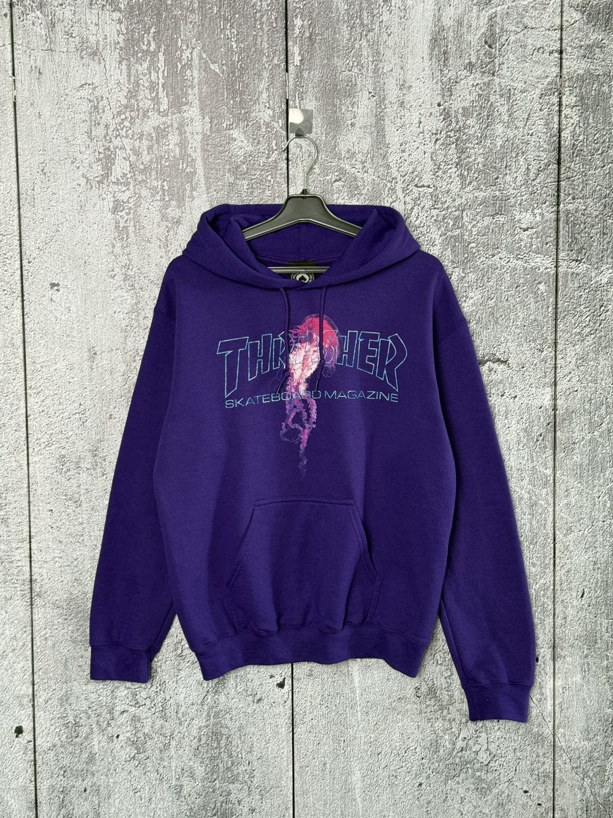Supreme Thrasher フルジップフーディ パープル Supreme Thrasher フルジップフーディ パープル Japanese Brand