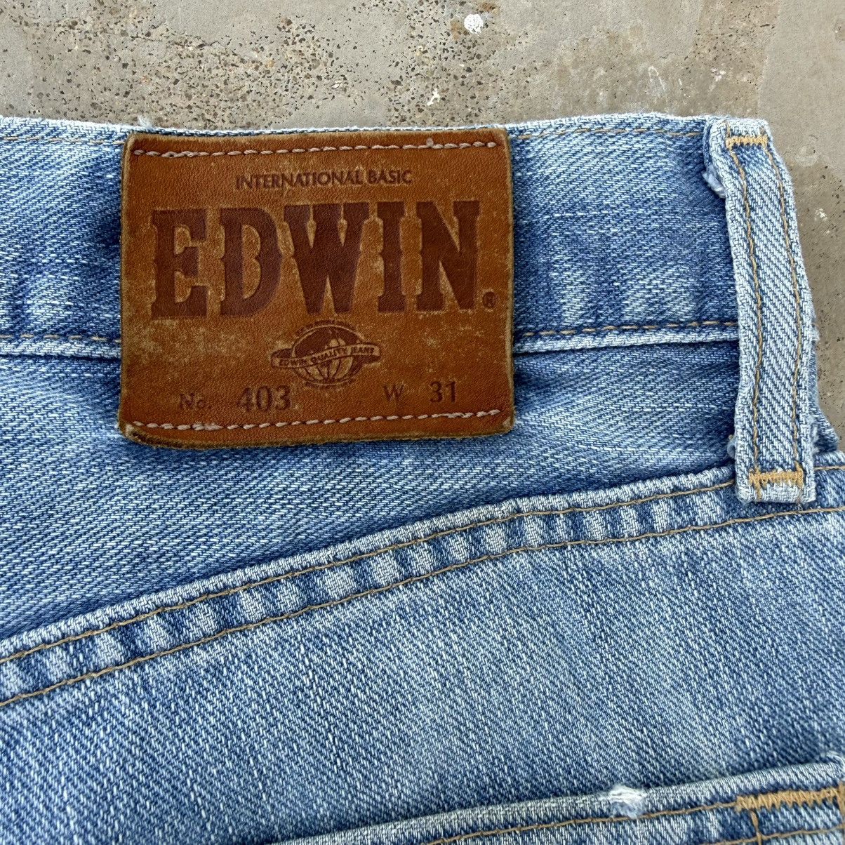 Edwin W32 Vintage Edwin 403 Faded Denim Jean Pants Size US 32 / EU 48 - 13 Thumbnail