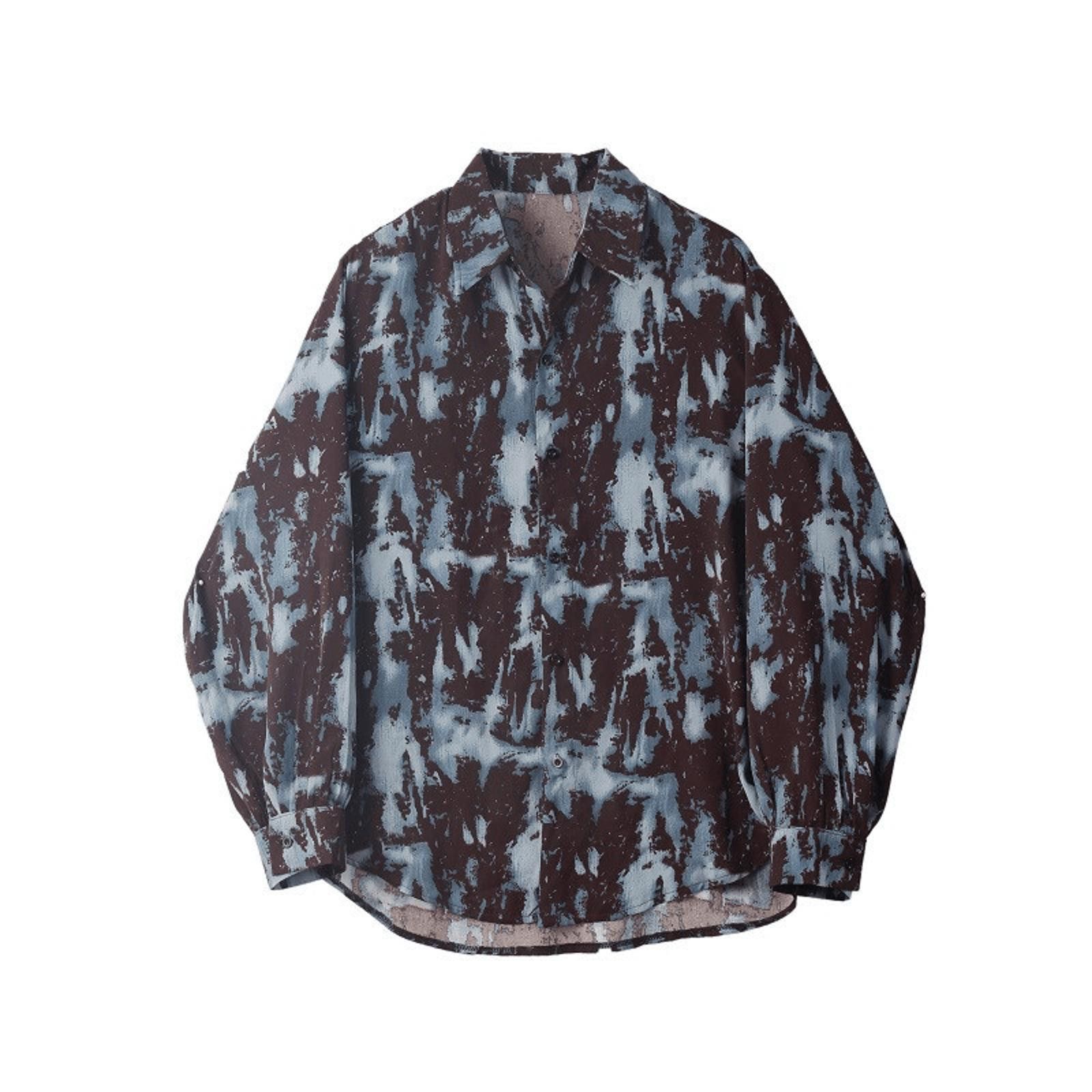 Vintage Paint Splatter Long Sleeve Shirt Size US M / EU 48-50 / 2 - 6 Thumbnail