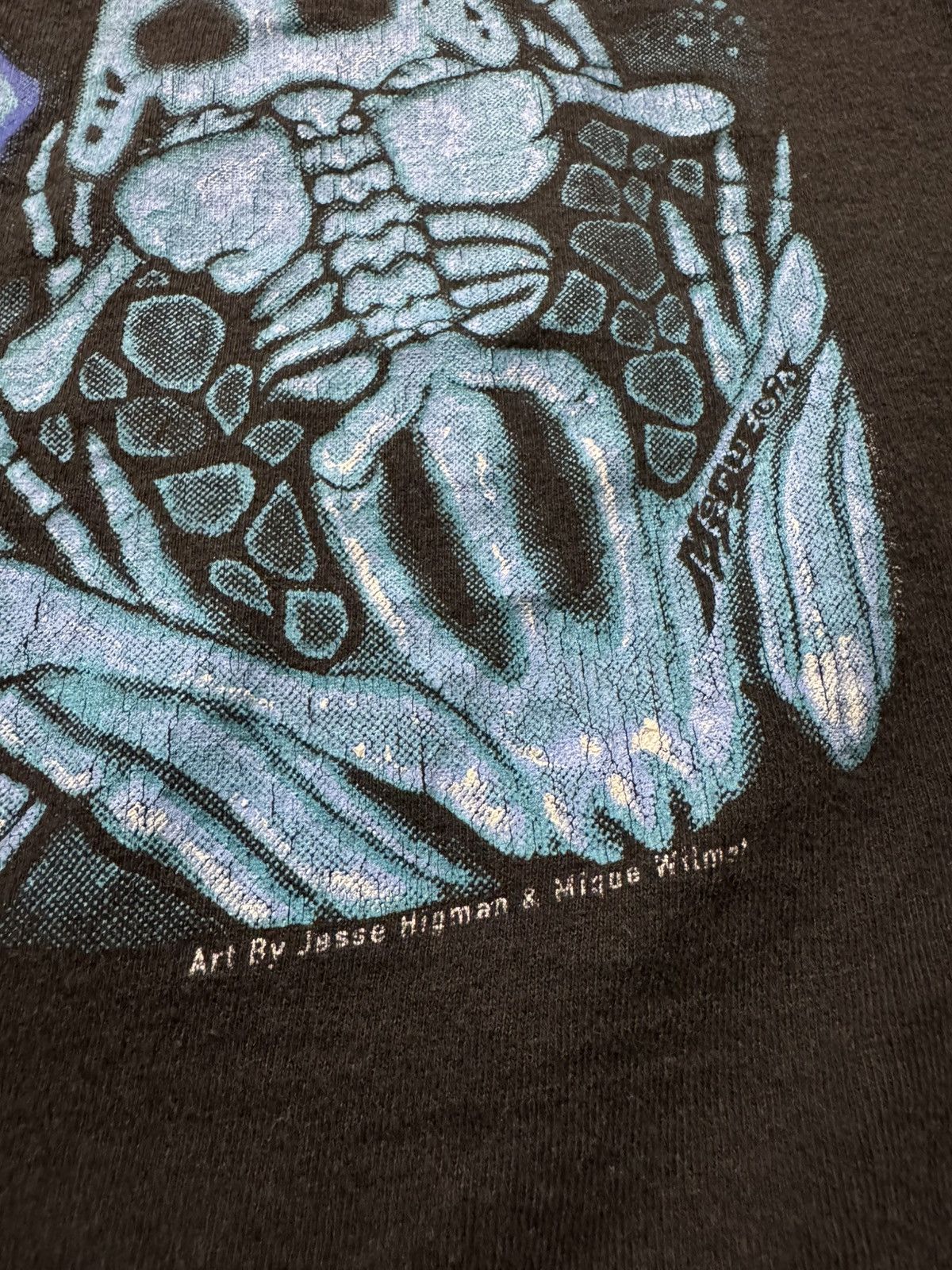 Hanes vtg 90s alice in chains “dirt” 1993 tour graphic band tee Size US L / EU 52-54 / 3 - 7 Thumbnail