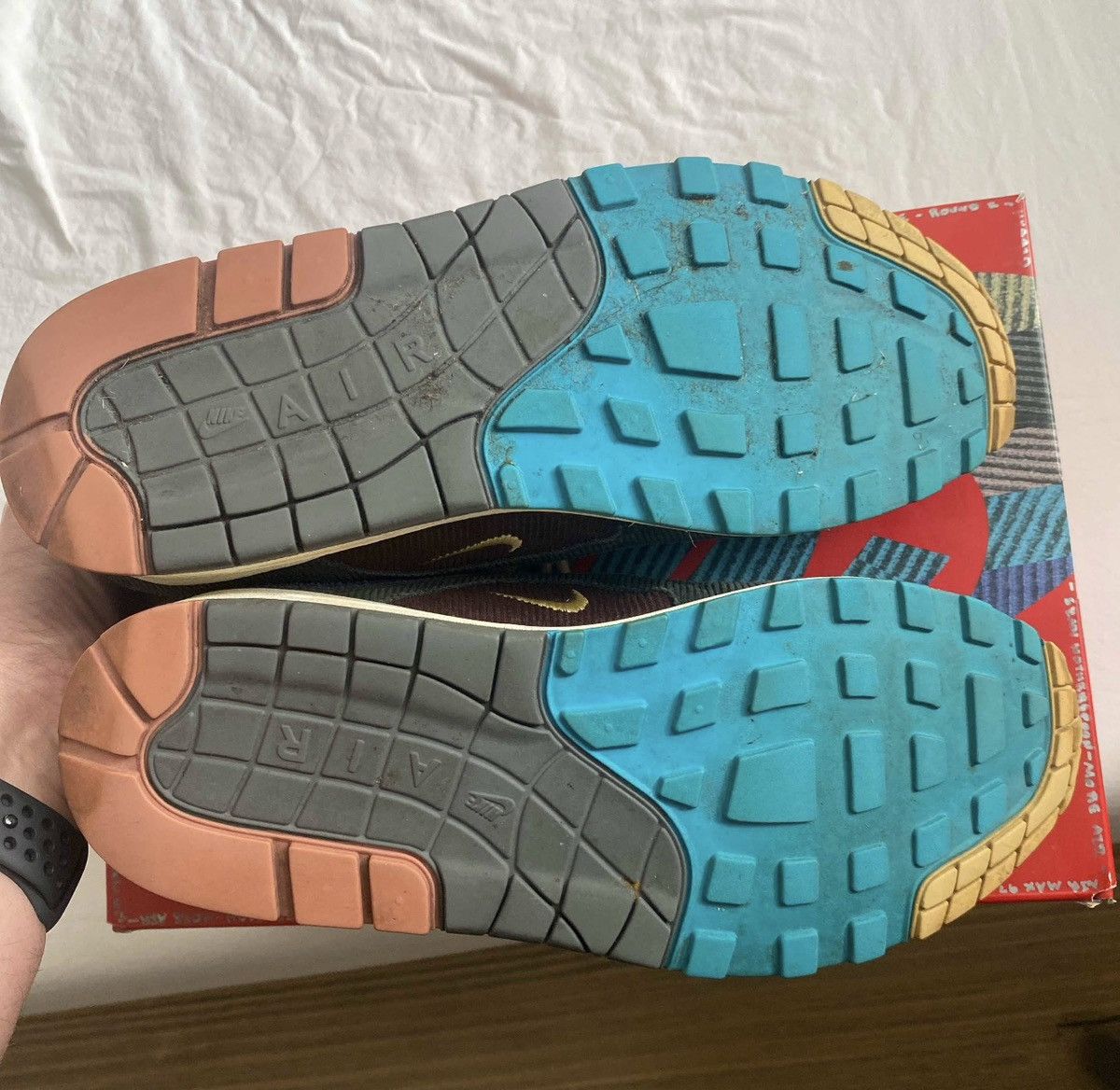 Nike Nike x Sean Wotherspoon Air Max 1/97 Size US 10.5 / EU 43-44 - 5 Thumbnail