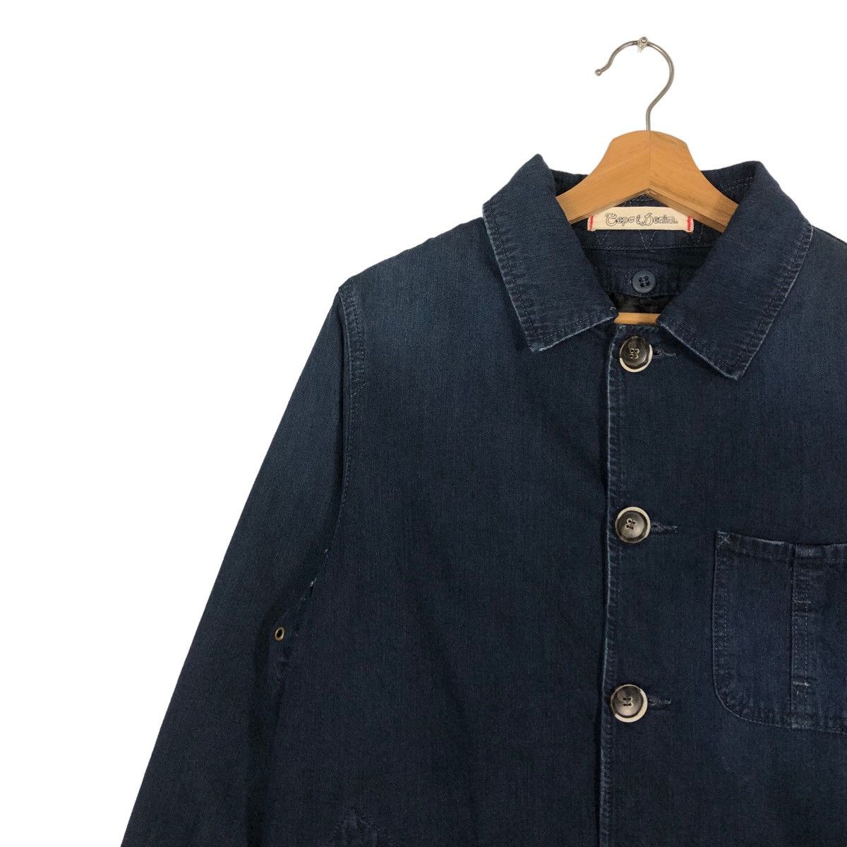 45rpm 🔥Boro Denim Jacket Cepo & Denim Japan Chore Design Size US L / EU 52-54 / 3 - 7 Thumbnail