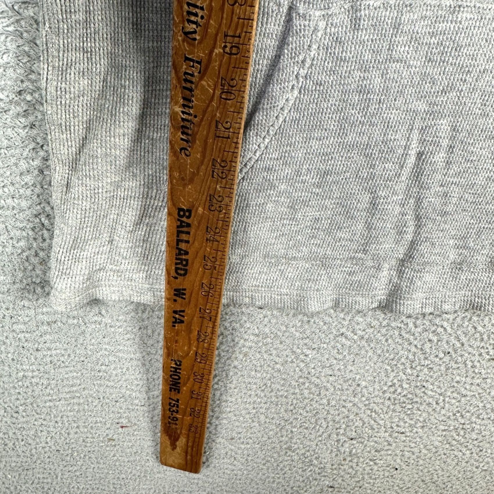 Polo Ralph Lauren VINTAGE Polo Ralph Lauren Hoodie Shirt Mens Large Gray Thermal Pullover 100% Pima Cotton Knit Logo Solid Round Neck Long Sleeve Drawstring Size US L / EU 52-54 / 3 - 7 Thumbnail