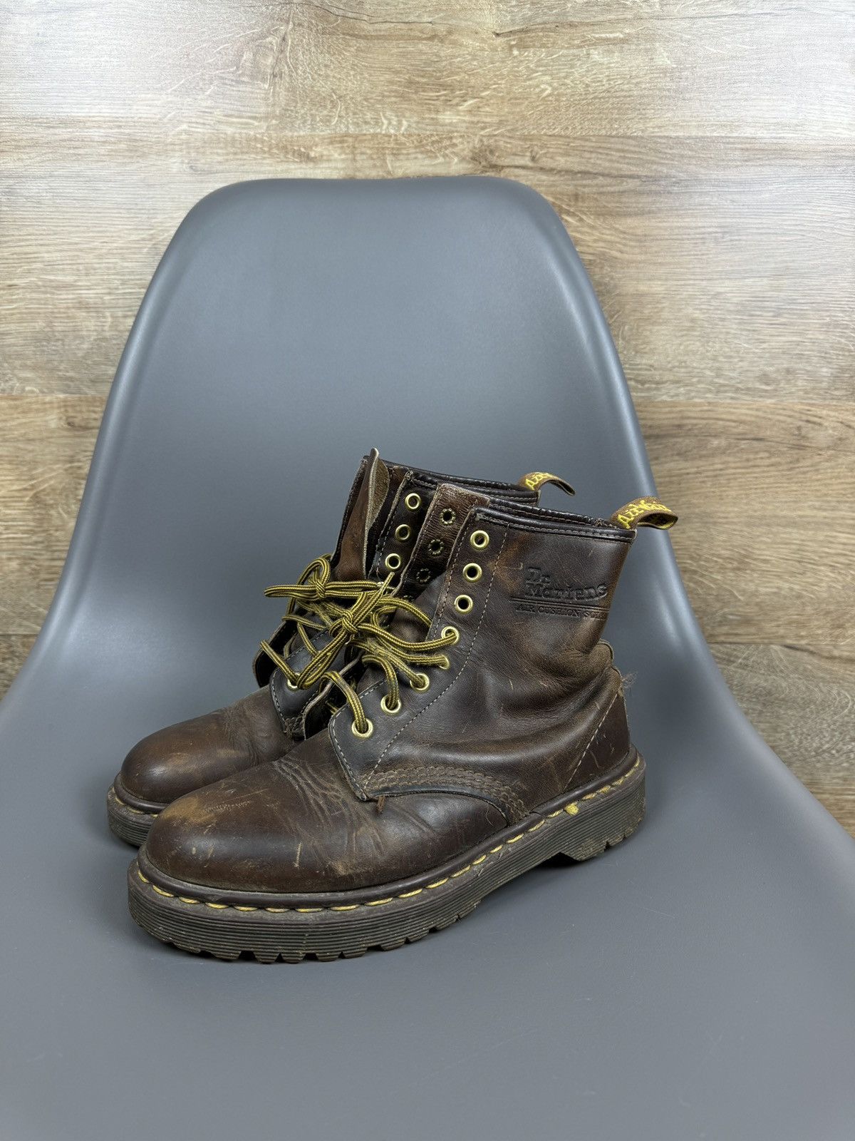 Dr. Martens × Vintage Women’s Vintage Dr.Martens Hi Top Sneakers made in England Size US 5 / EU 37 - 19 Thumbnail