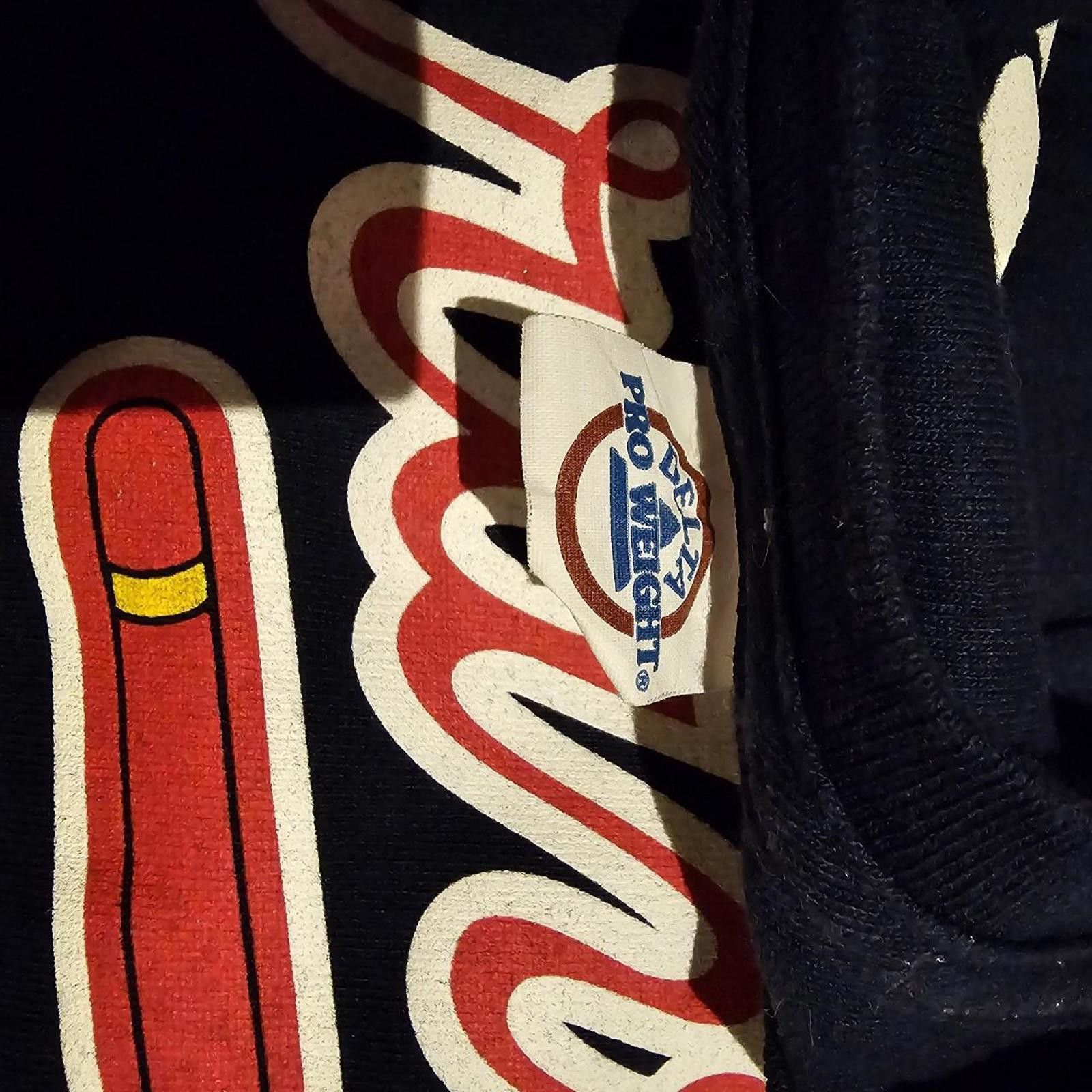 Designer Men's Red and Navy Braves T-shirt Size US M / EU 48-50 / 2 - 8 Thumbnail