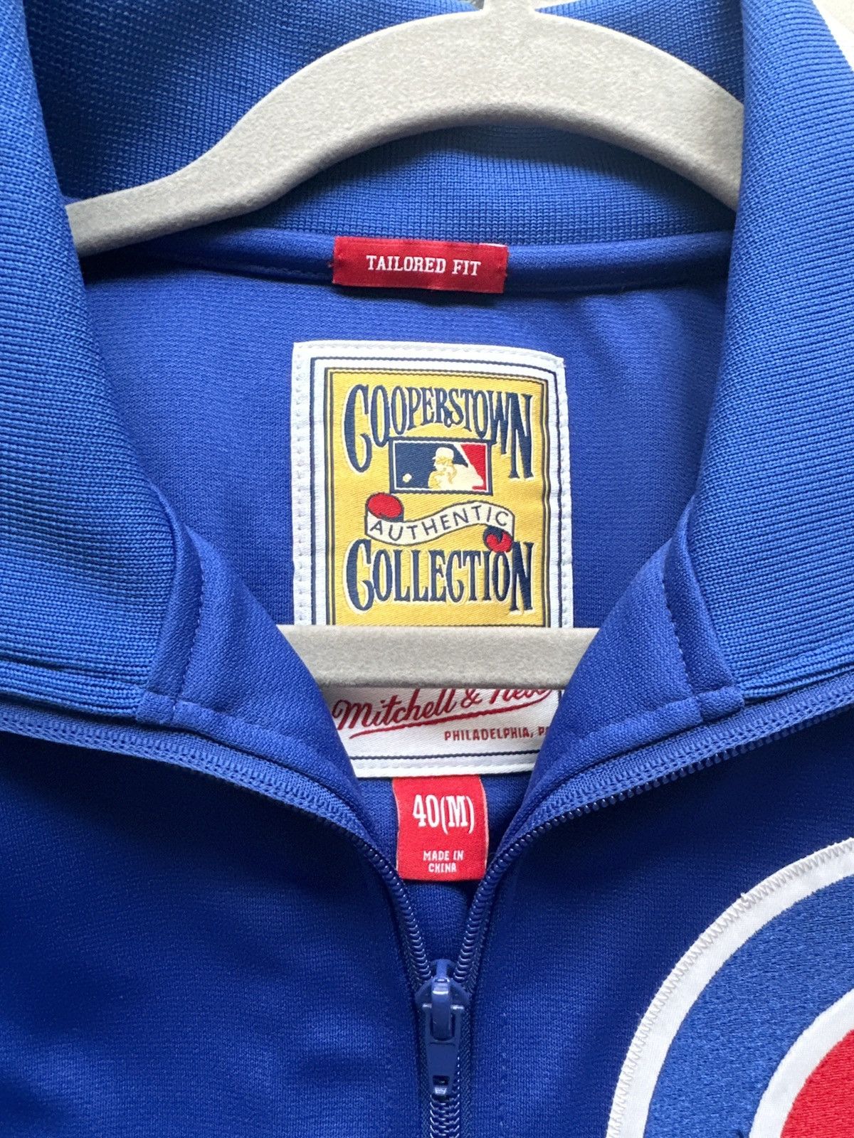 Mitchell and ness cubs jacket clearance
