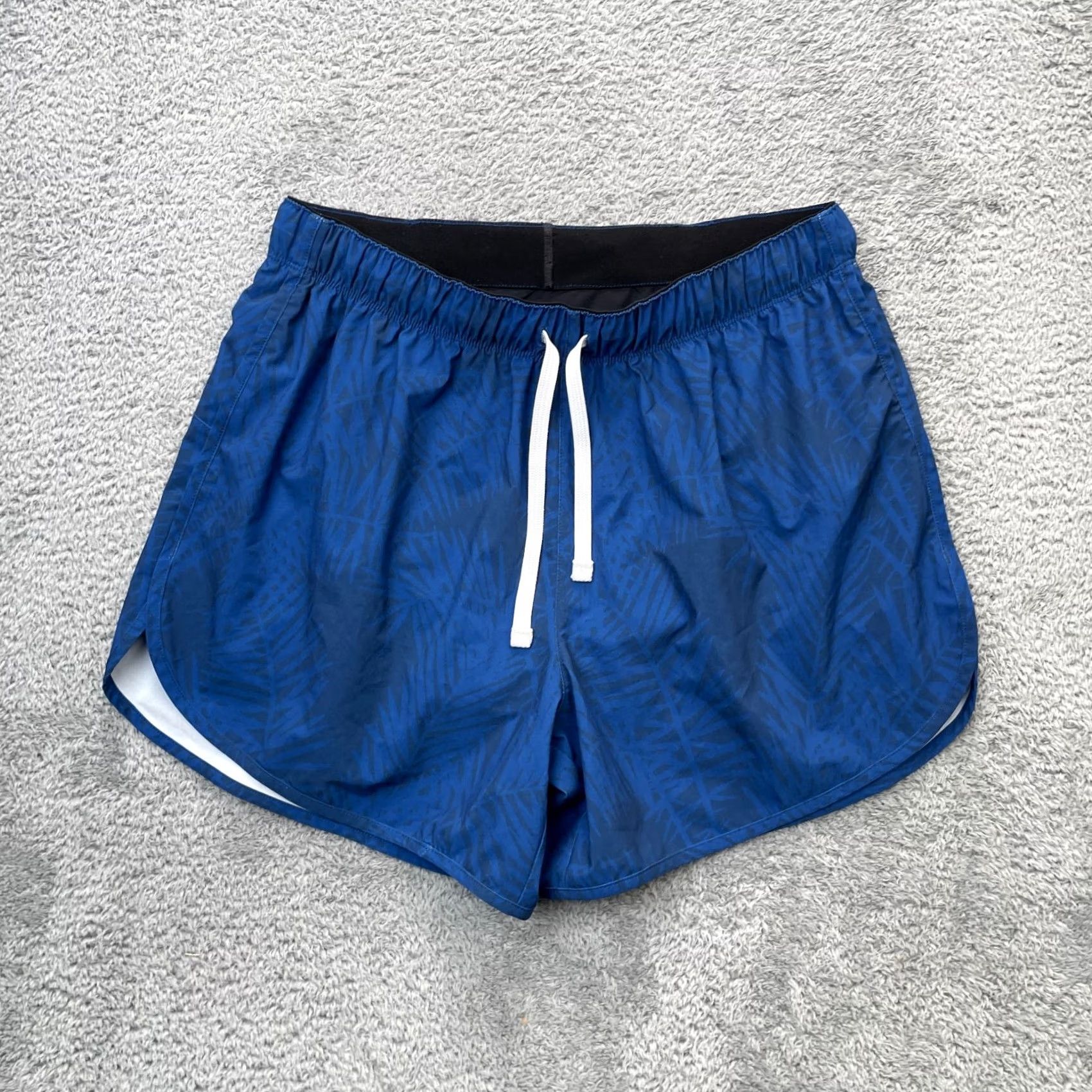 Chubbies Chubbies Mens Medium Blue Trunks Floral Drawstring Breathable Beach Tropical Size US 31 - 2 Thumbnail