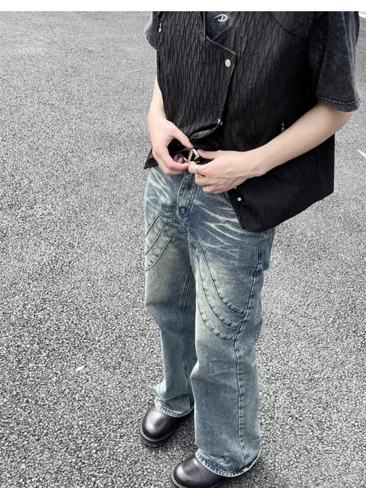 Other Black Unique Buckle Belt Size ONE SIZE - 3 Thumbnail