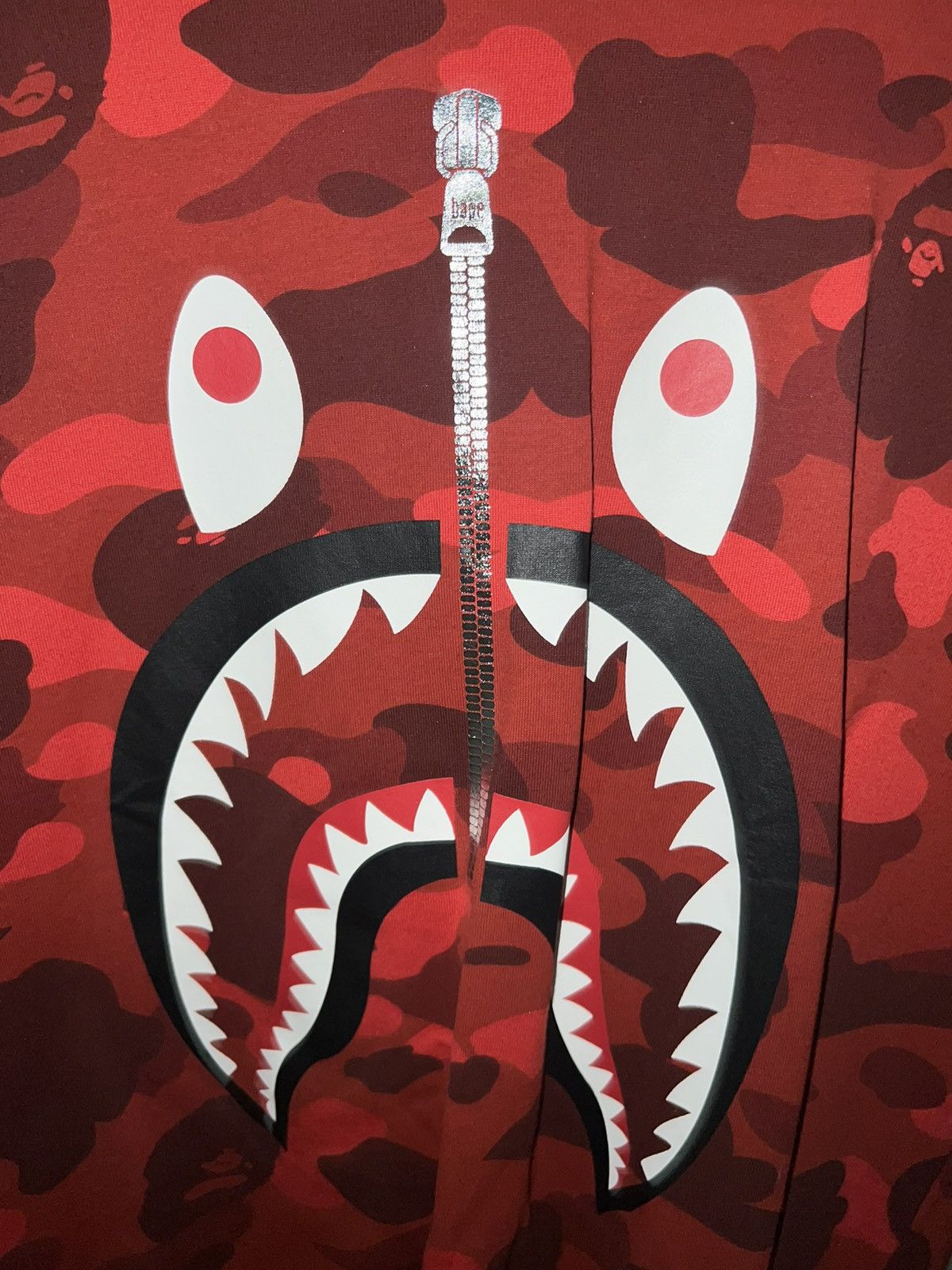 Bape Color Camo Shark Tee Size US M / EU 48-50 / 2 - 3 Thumbnail