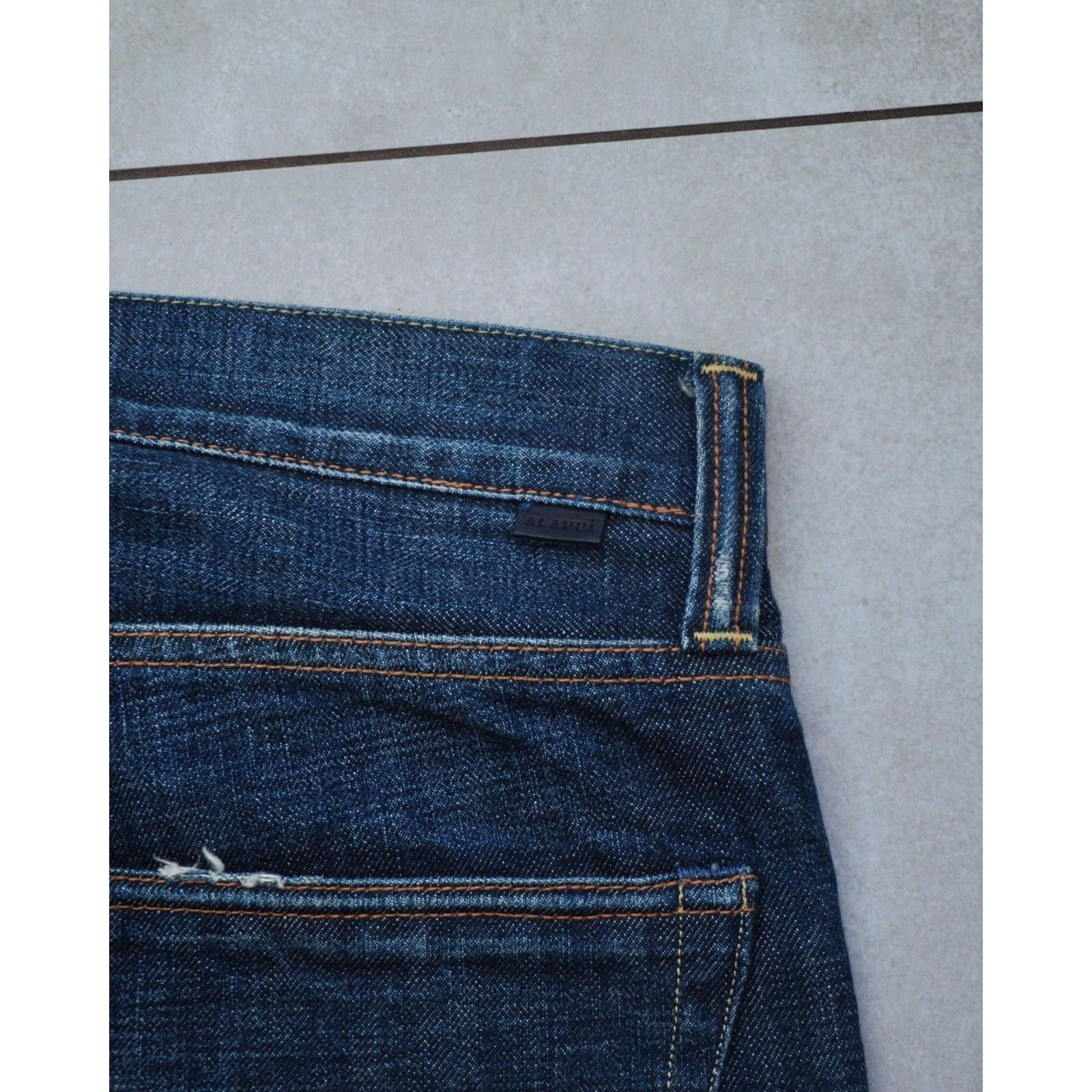 Alanui Alanui blue italy srl indigo denim jeans Size US 30 / EU 46 - 7 Thumbnail