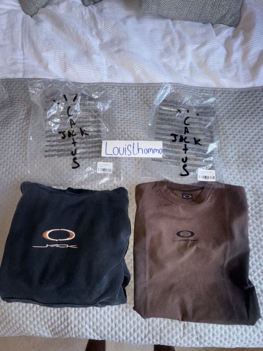 Travis Scott Cactus Jack X OAKLEY DAY ZERO T-SHIRT | Grailed