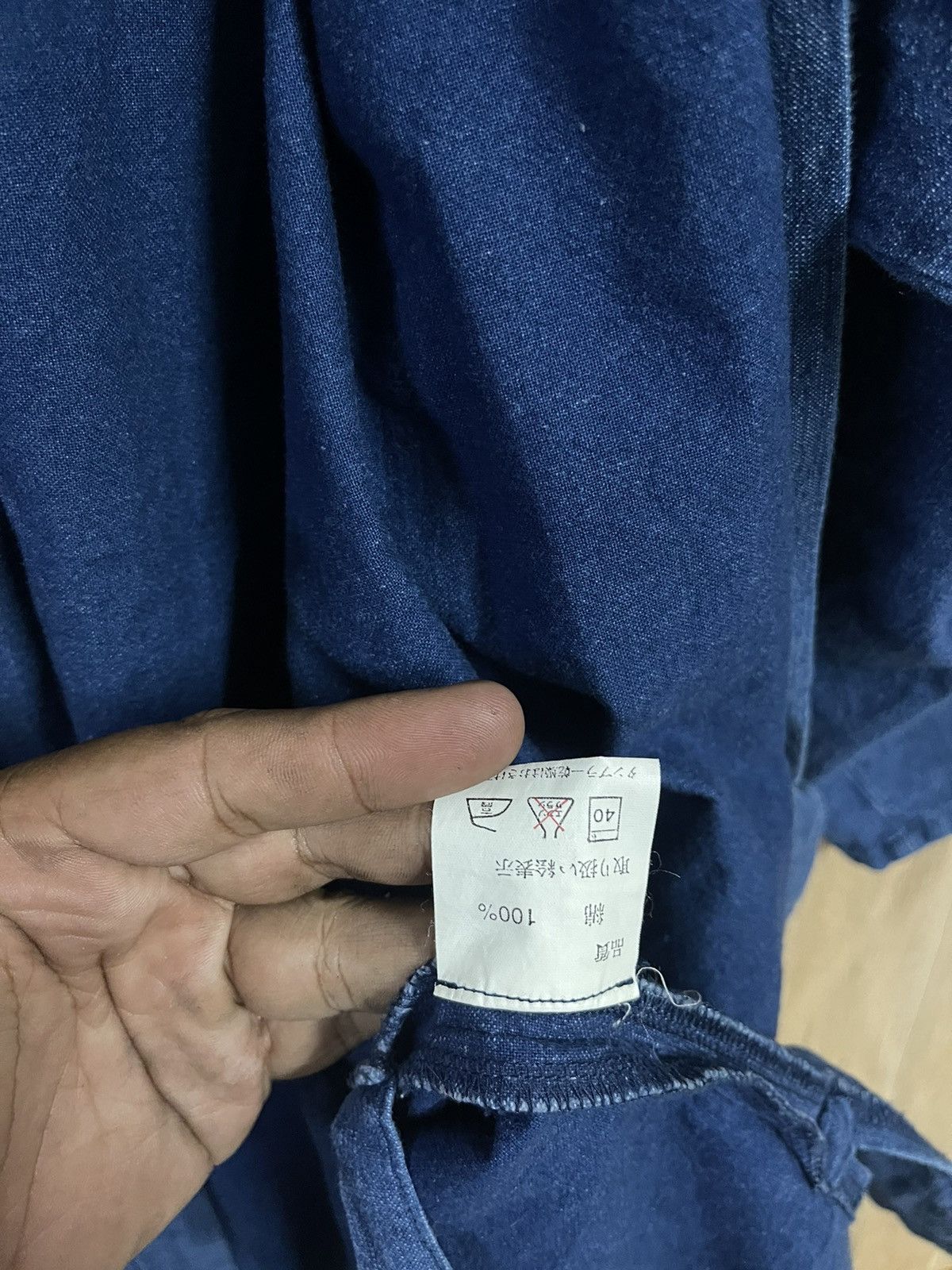 Indigo × Japanese Brand Vintage Kimono Indigo Fabric Japan L Kapital Insipired Rare Size US L / EU 52-54 / 3 - 7 Thumbnail