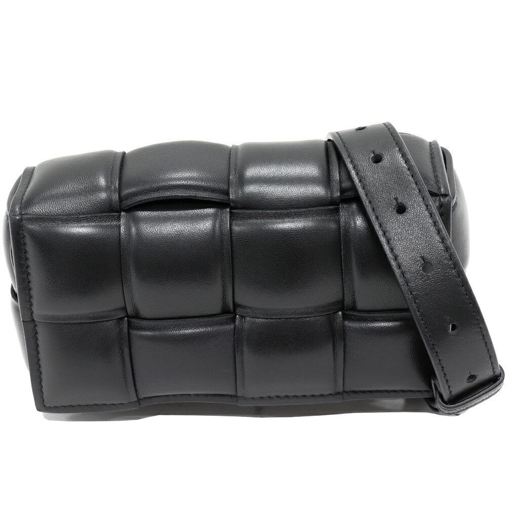 Bottega Veneta Bottega Veneta Bottega Veneta Padded Cassette Maxi Intrecciato Lambskin Belt Bag Leather Belt Bag 710075 VCQR 18425 DUTY FREE for USA Size ONE SIZE - 1 Thumbnail