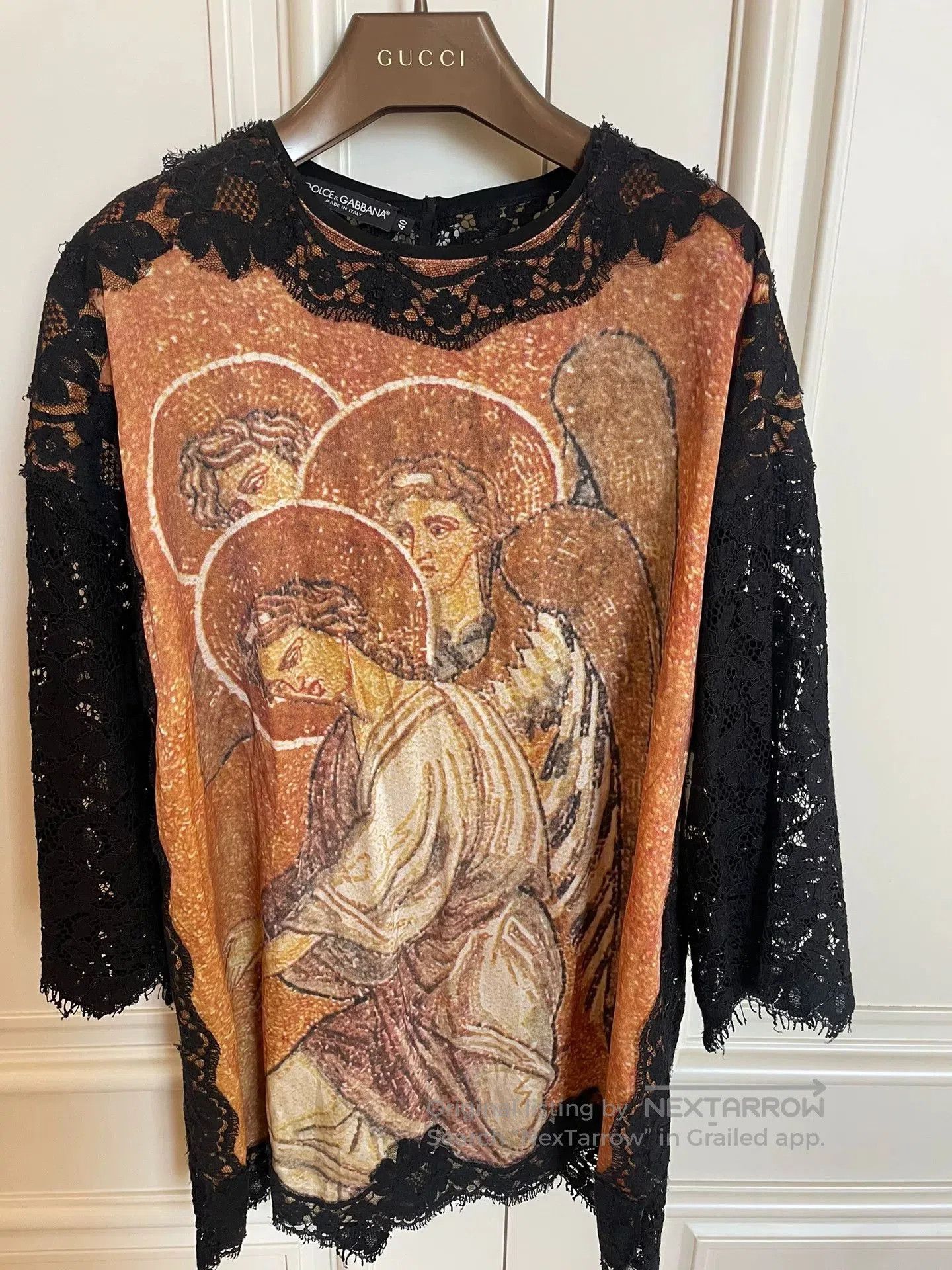 Dolce & Gabbana Dolce & Gabbana Vintage Lace Piece. Size S / US 4 / IT 40 - 1 Thumbnail