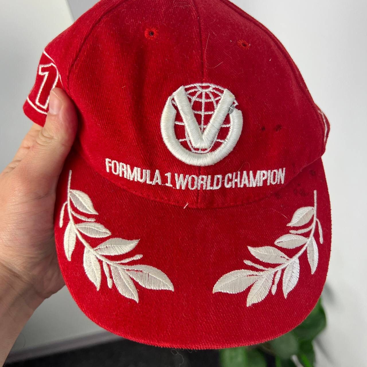 Ferrari Vintage Michael Schumacher Vintage Cap Ferrari Formula 1 Size ONE SIZE - 3 Thumbnail