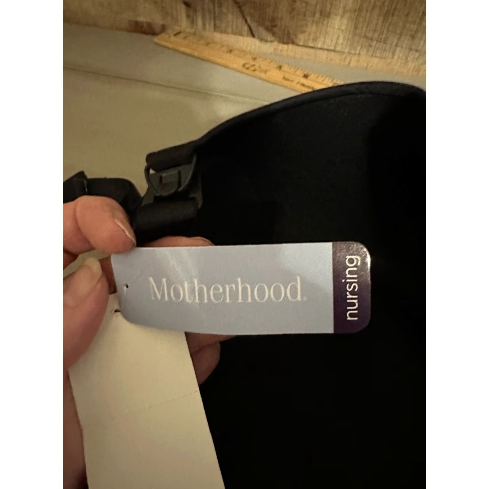 Vintage Motherhood Maternity Nursing Bra Black 40DDD NWT Womens Maternity Nursing Bra SS20s? Size ONE SIZE - 6 Thumbnail