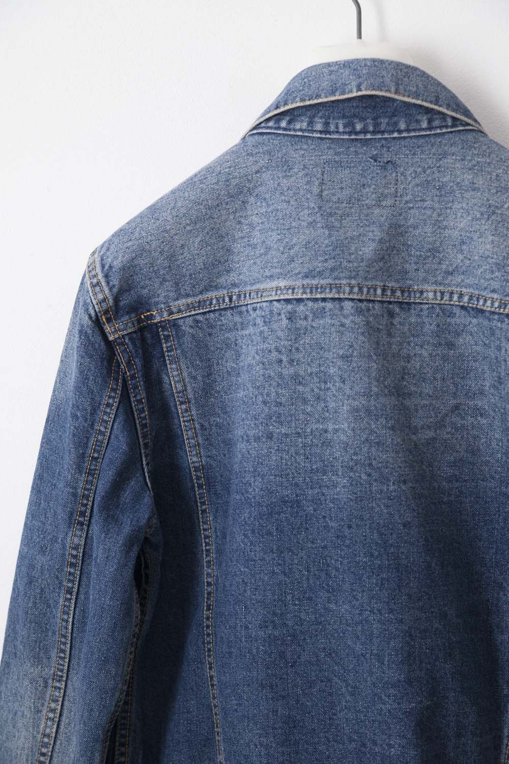 Number (N)ine Washed denim jacket Size US S / EU 44-46 / 1 - 4 Thumbnail