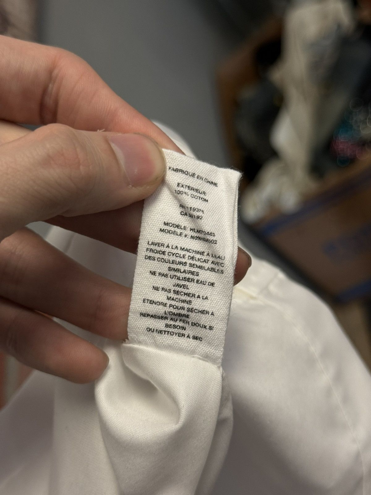 Helmut Lang Helmut Lang White Dress Shirt Size Large 🧼 Size US L / EU 52-54 / 3 - 11 Thumbnail