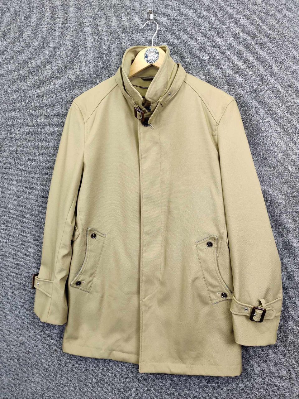 JUN MEN Jun Men Single Breasted Trench Coat Long Jacket Size US M / EU 48-50 / 2 - 2 Thumbnail