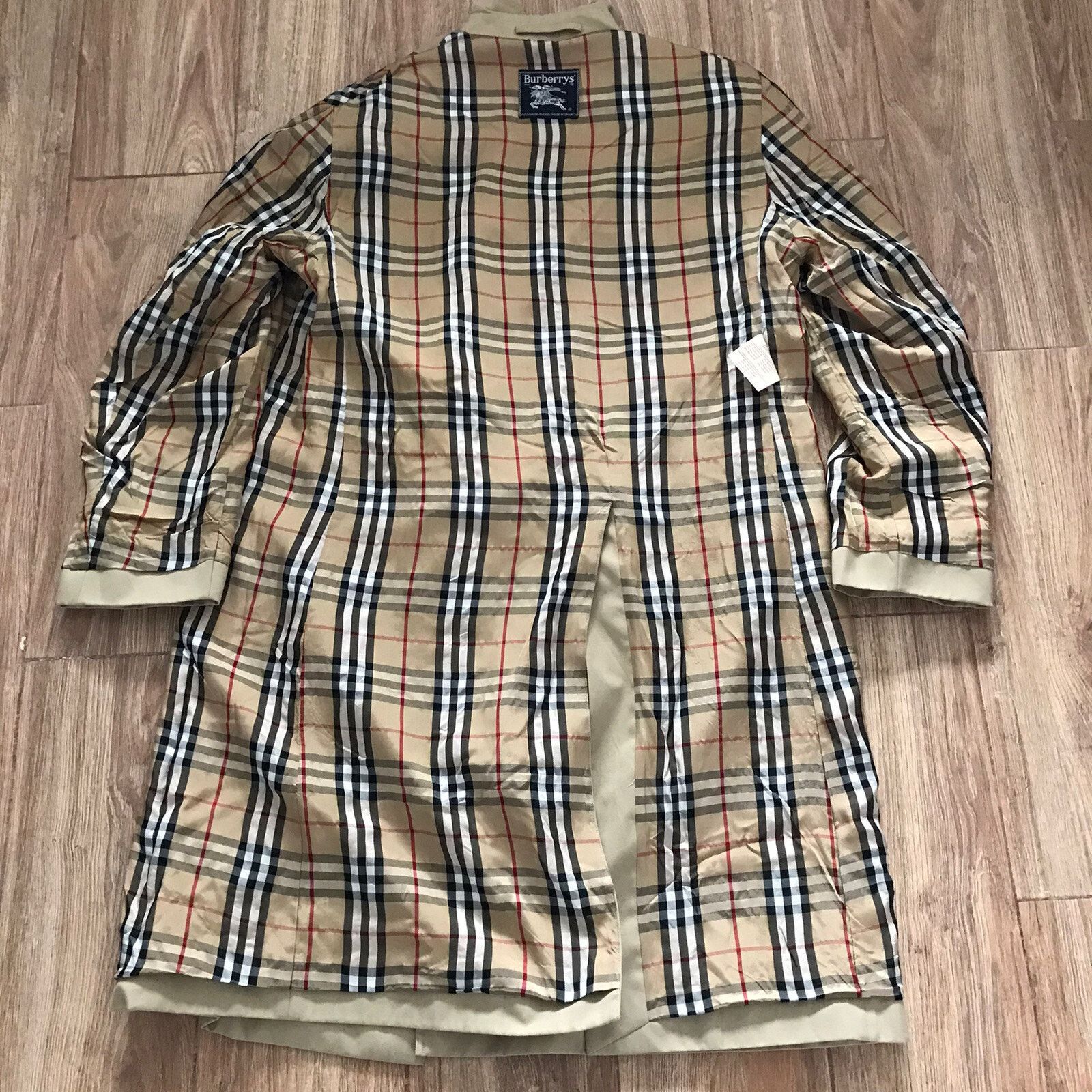 Burberry vintage Burberry's Trench Coat jacket Nova Check overcoat Size US XL / EU 56 / 4 - 7 Thumbnail