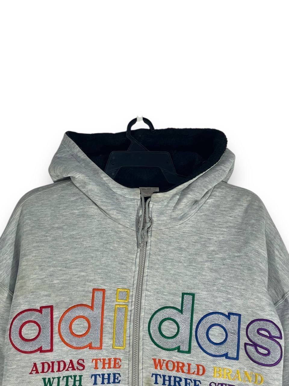 Adidas Vintage adidas big logo rainbow Size US L / EU 52-54 / 3 - 2 Thumbnail