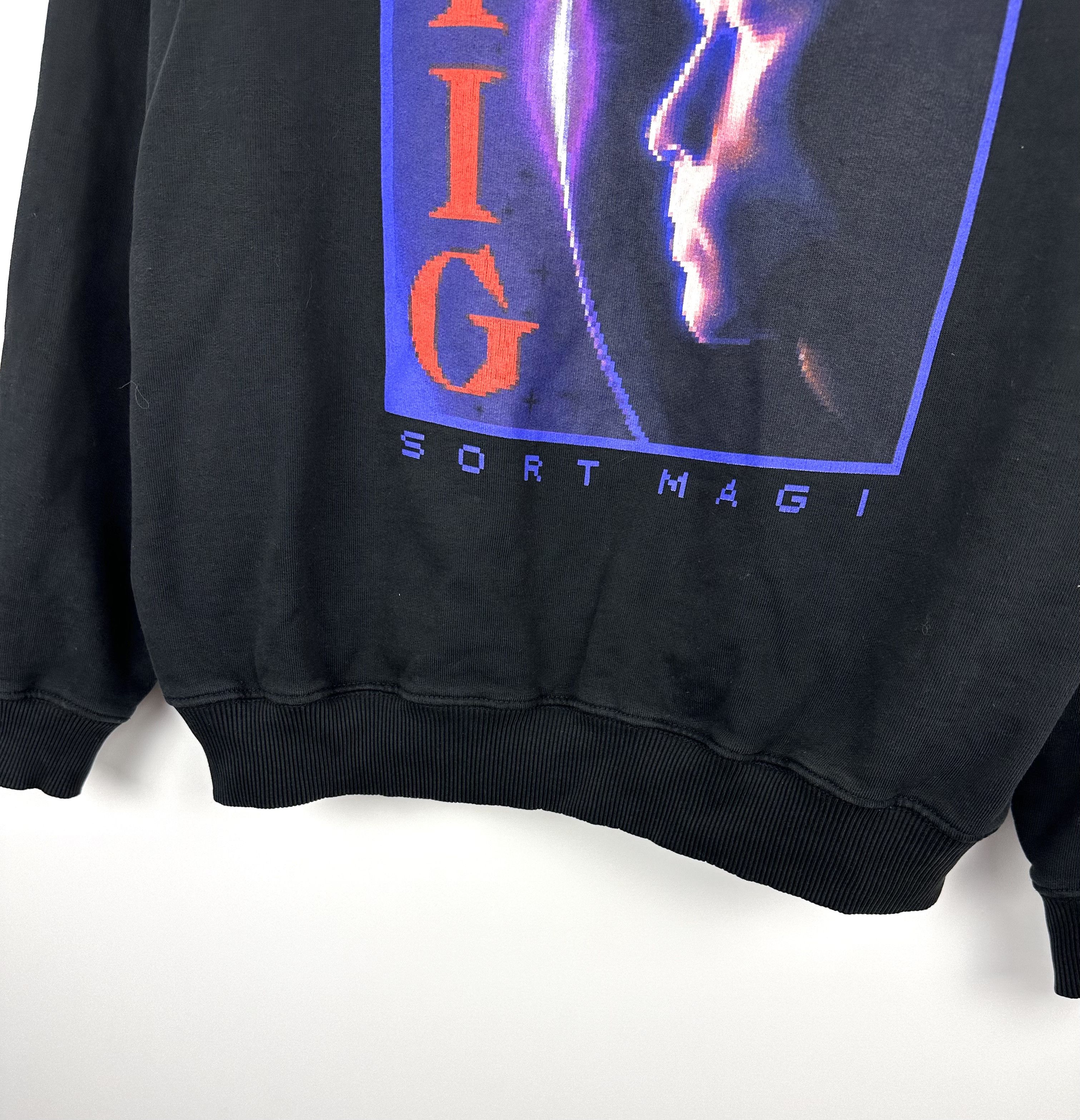 Vintage STIG BRENNER RAP hoodie boxy Size US XL / EU 56 / 4 - 3 Thumbnail