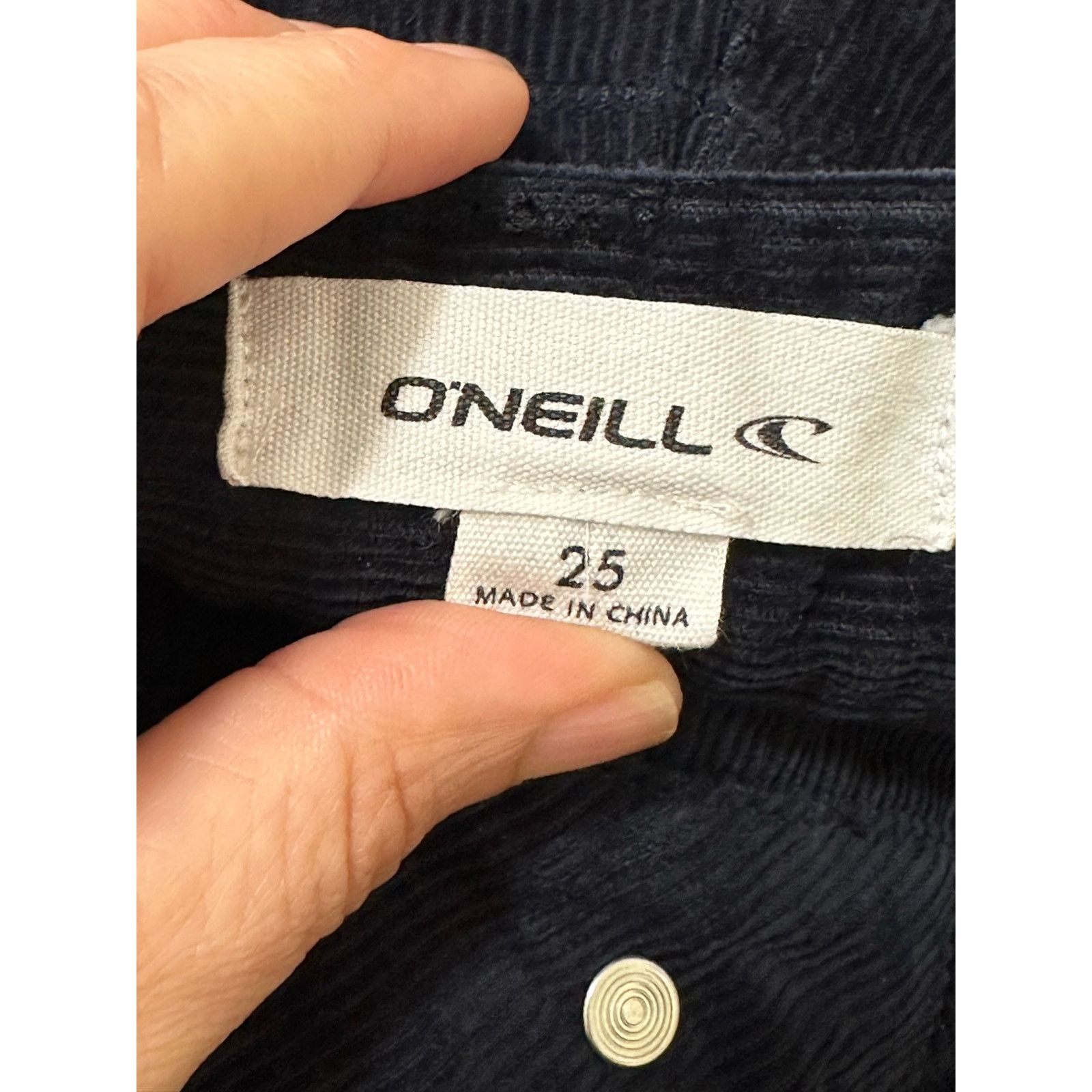 O'Neill O'Neill blue corduroy shorts size Junior 25 Size 27" / US 4 / IT 40 - 3 Thumbnail