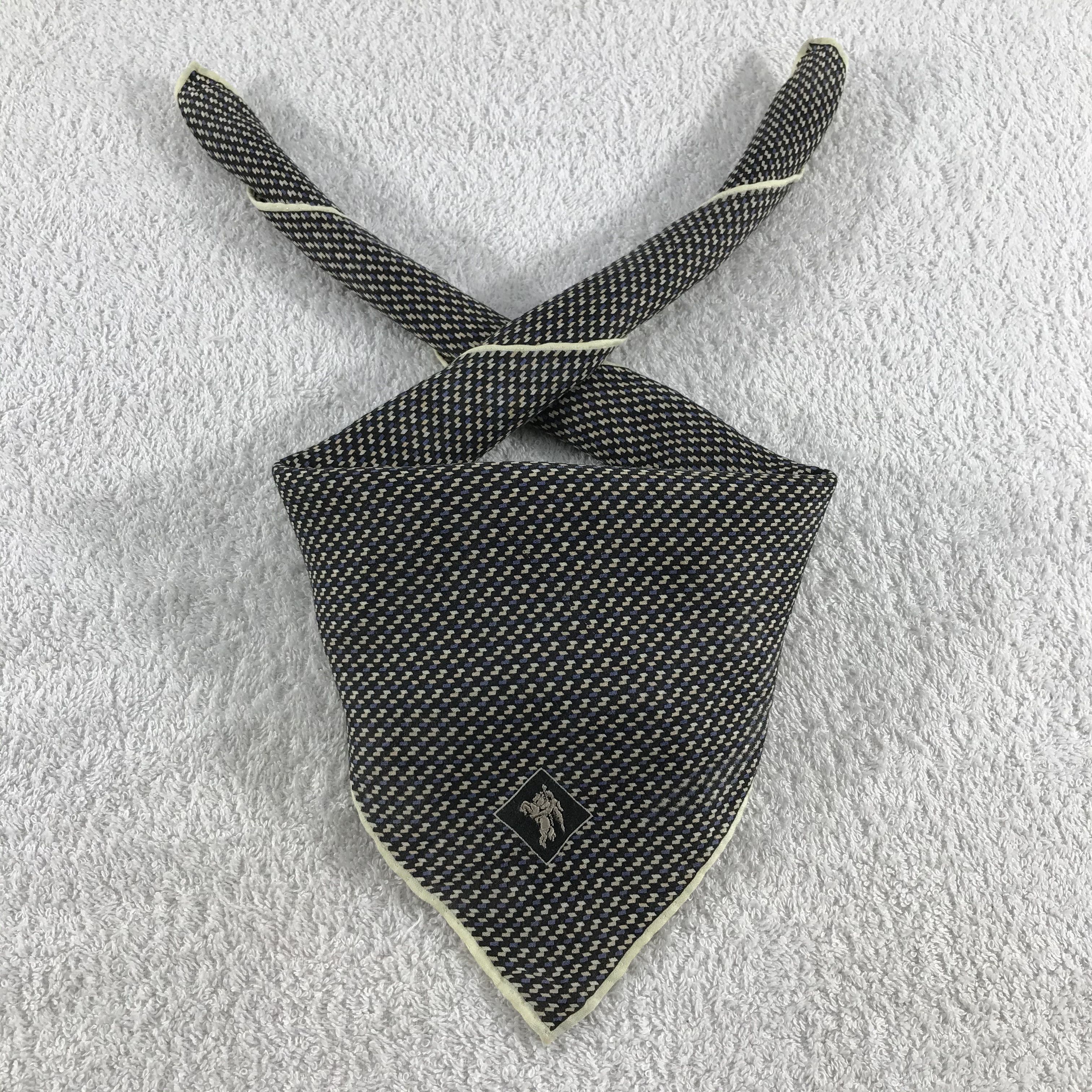 Burberry × Vintage Burberry Bandana / Handkerchief / Neckerchief - S296 Size ONE SIZE - 3 Thumbnail