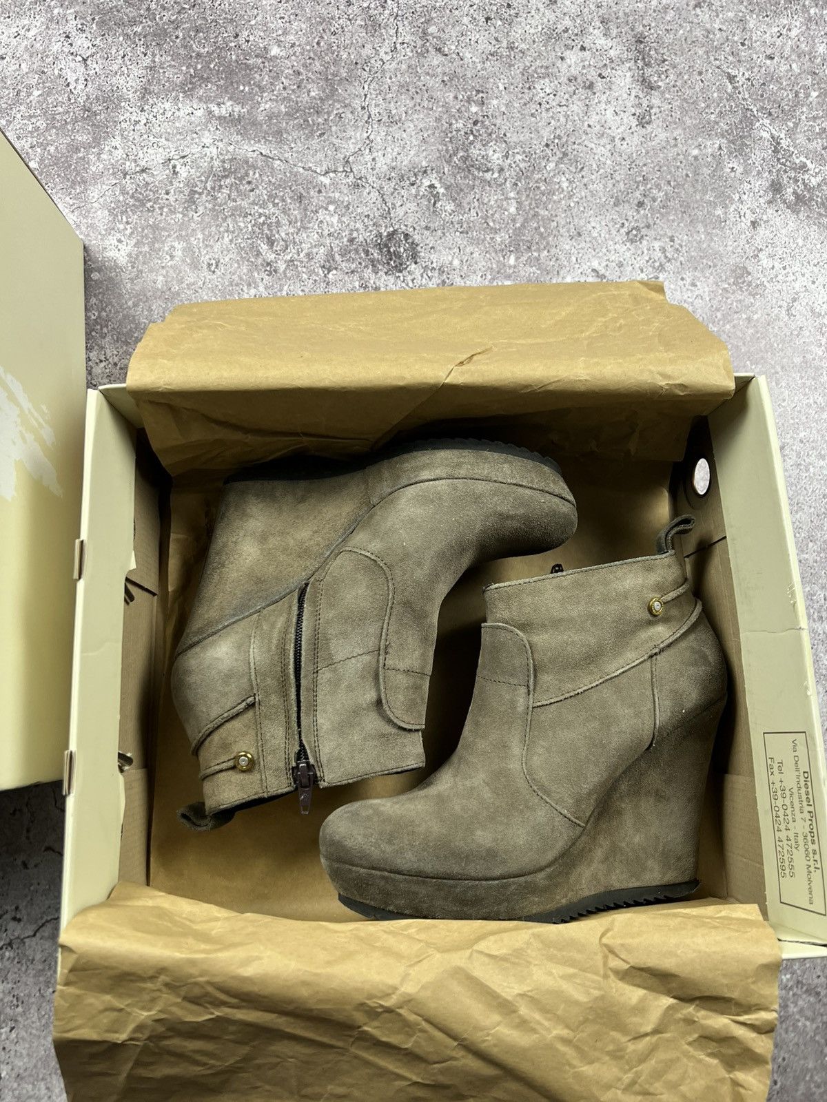 Diesel Diesel Archive Isabel Marant Bekett Style Suede Sneakers Size US 8.5 / IT 38.5 - 2 Thumbnail
