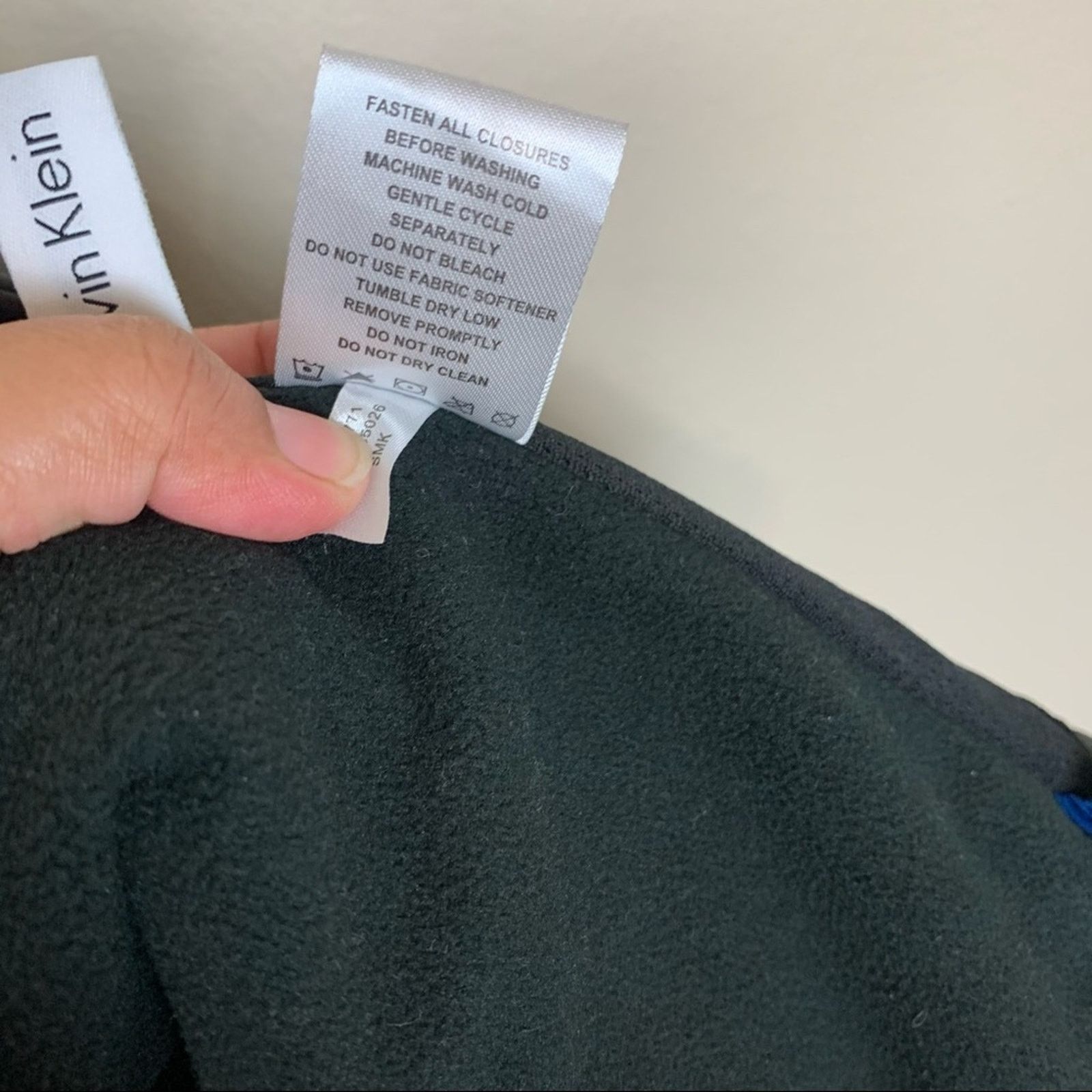 Calvin Klein Calvin Klein Soft Shell Jacket Slate Gray Size L Size US L / EU 52-54 / 3 - 10 Thumbnail