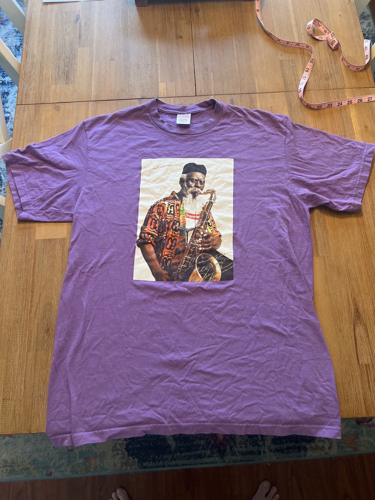 Supreme RARE Supreme x Pharaoh Sanders (RIP) tee in Purple Size US L / EU 52-54 / 3 - 1 Thumbnail