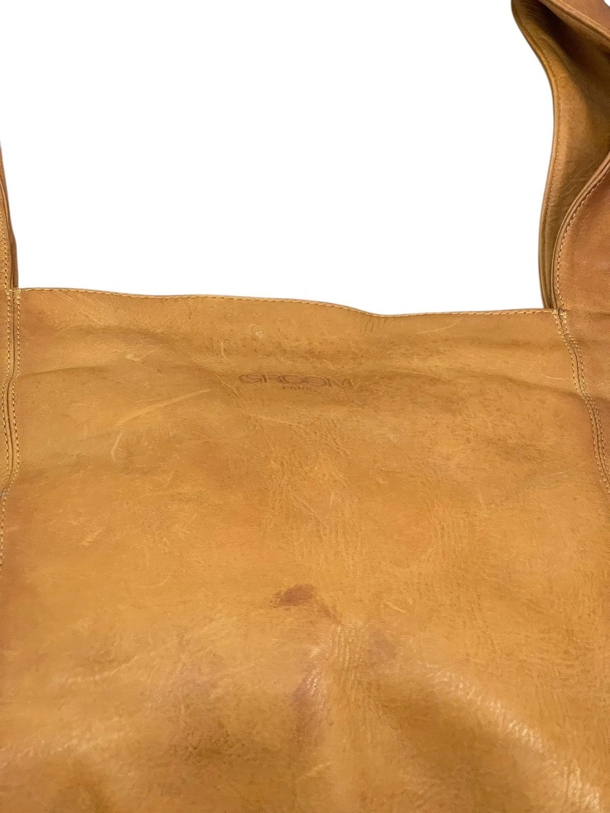 Genuine Leather Full Leather Patina Groom Paris Shoulder Bag 1🟩4 Size ONE SIZE - 10 Thumbnail