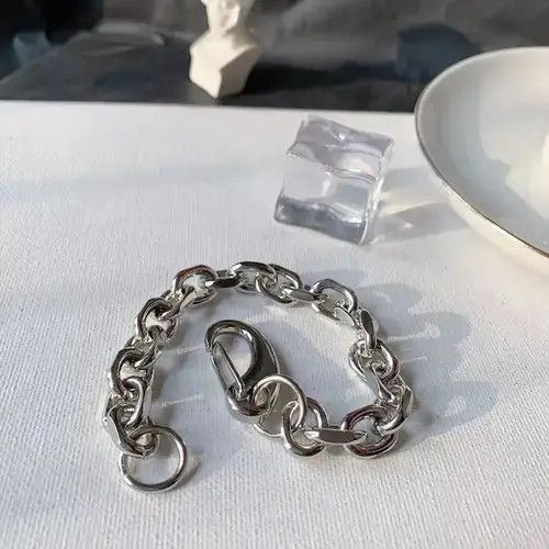 Jewelry Large Clasp Link Bracelet Size ONE SIZE - 2 Thumbnail