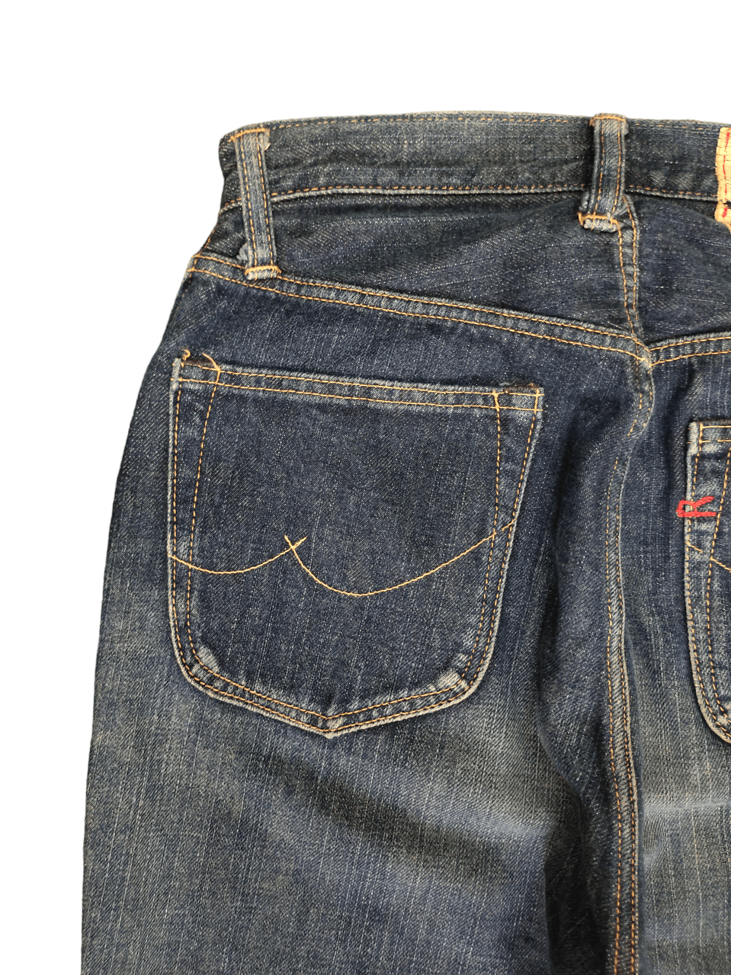 45rpm Vintage 90s 45rpm Kapital High Rise Relaxed Denim Jeans Size 25" / US 0 / IT 36 - 13 Thumbnail