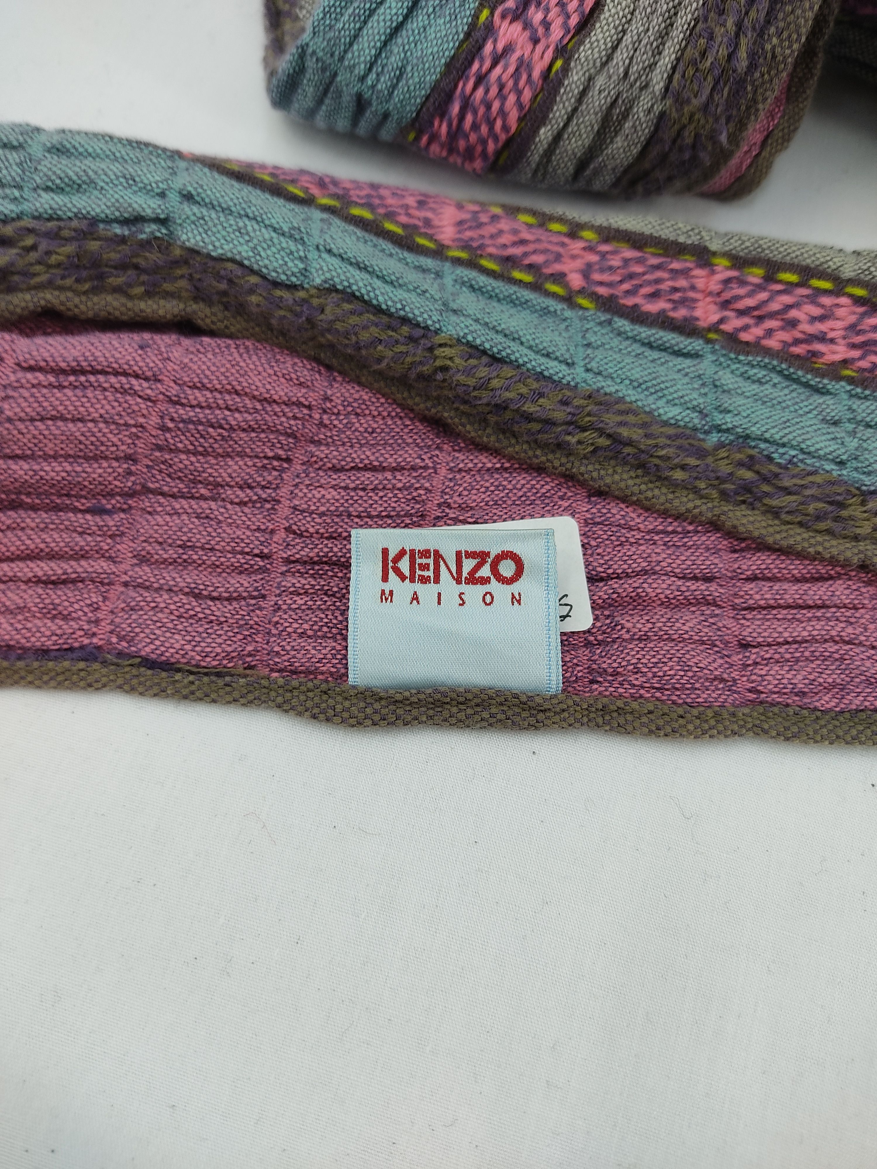 Kenzo Kenzo Maison Scarf / Muffler / Neckwear Size ONE SIZE - 4 Thumbnail