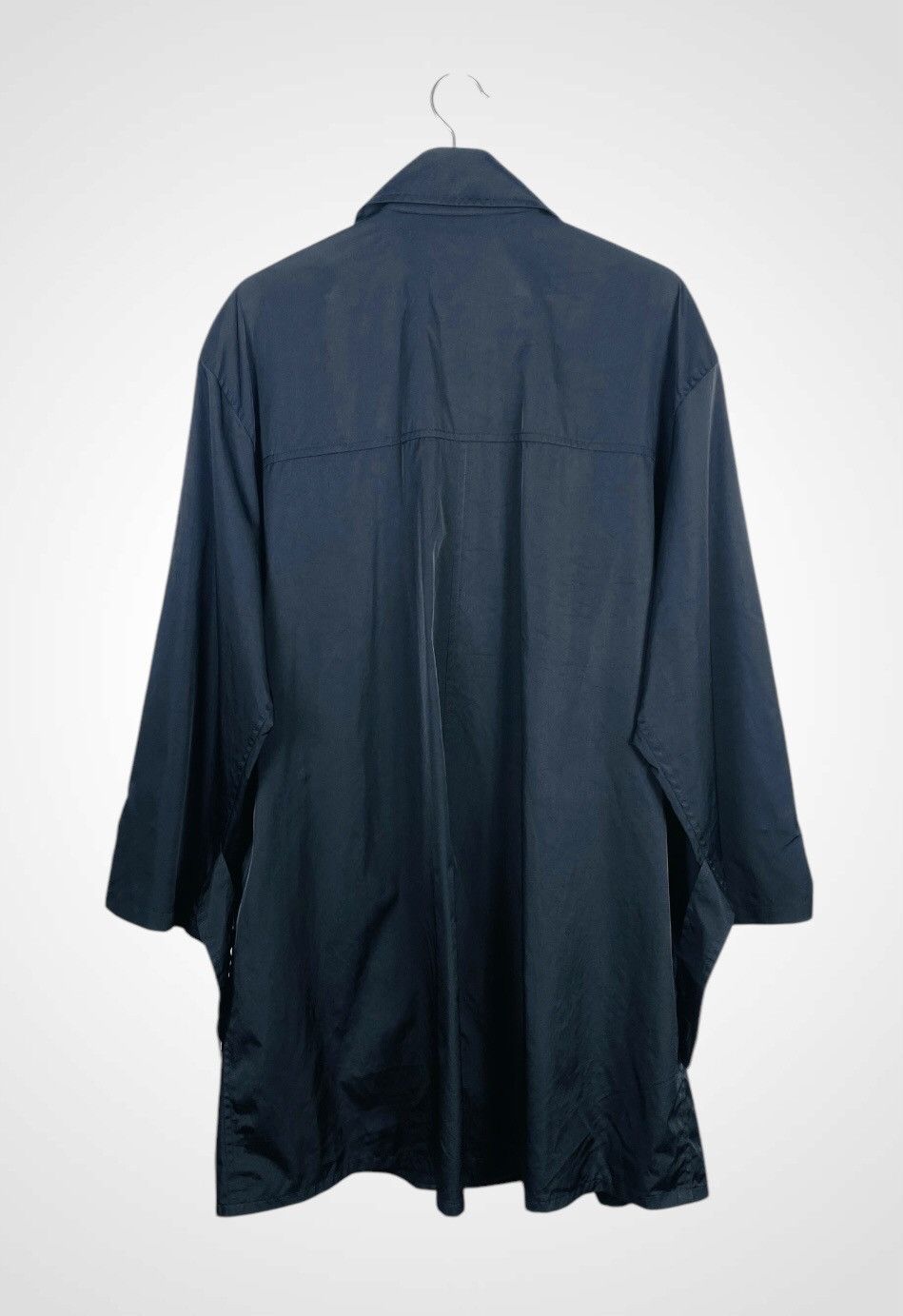Japanese Brand A10 Rare - Paco Rabanne Double Breasted Nylon Long Jacket Size US L / EU 52-54 / 3 - 2 Thumbnail