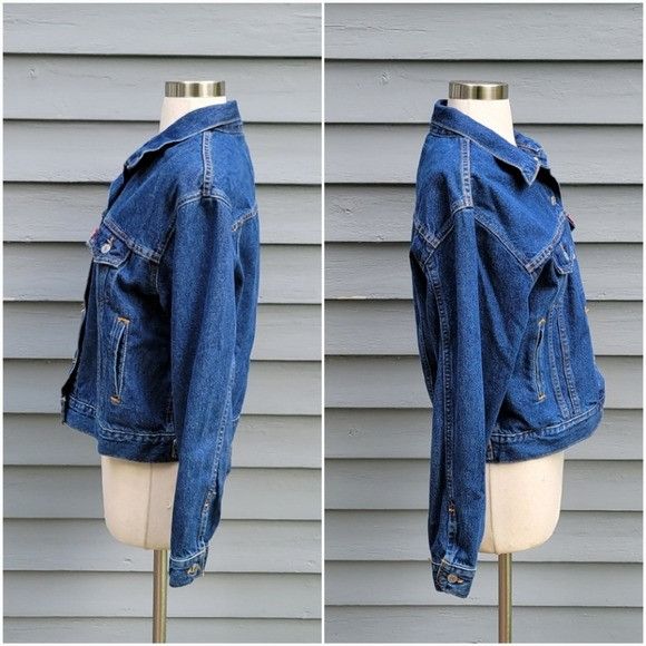 Levi's Vintage 90s y2k Levi's 77715 Blue Jean Cotton Denim Classic Size M / US 6-8 / IT 42-44 - 3 Thumbnail