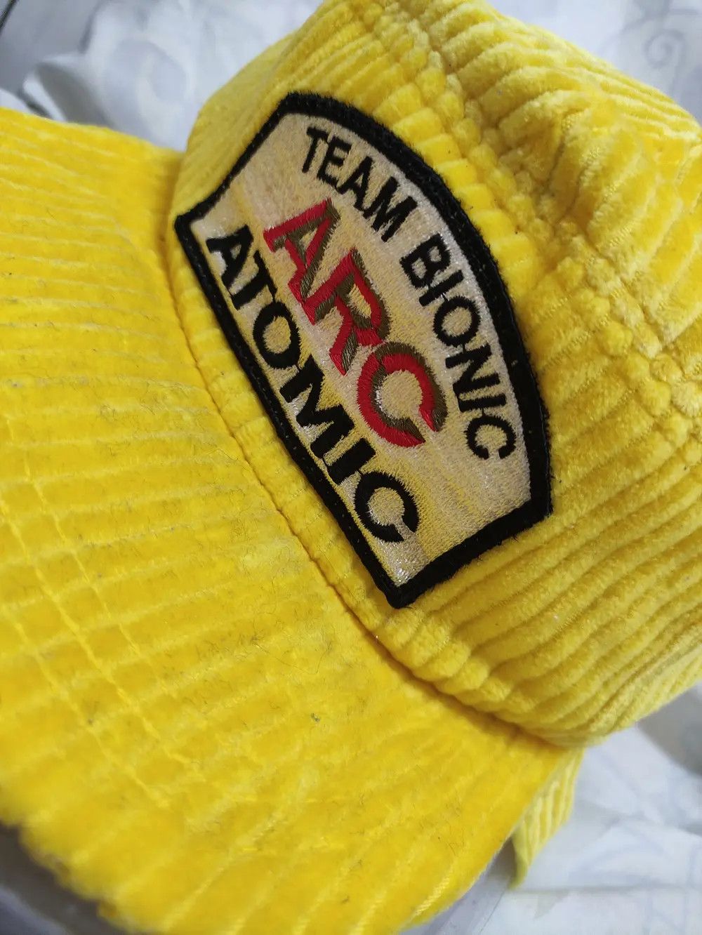 Asics TEAM BIONIC ARC ATOMIC BY ASICS SKI CORDUROY EARFLAP CAP Size ONE SIZE - 3 Thumbnail