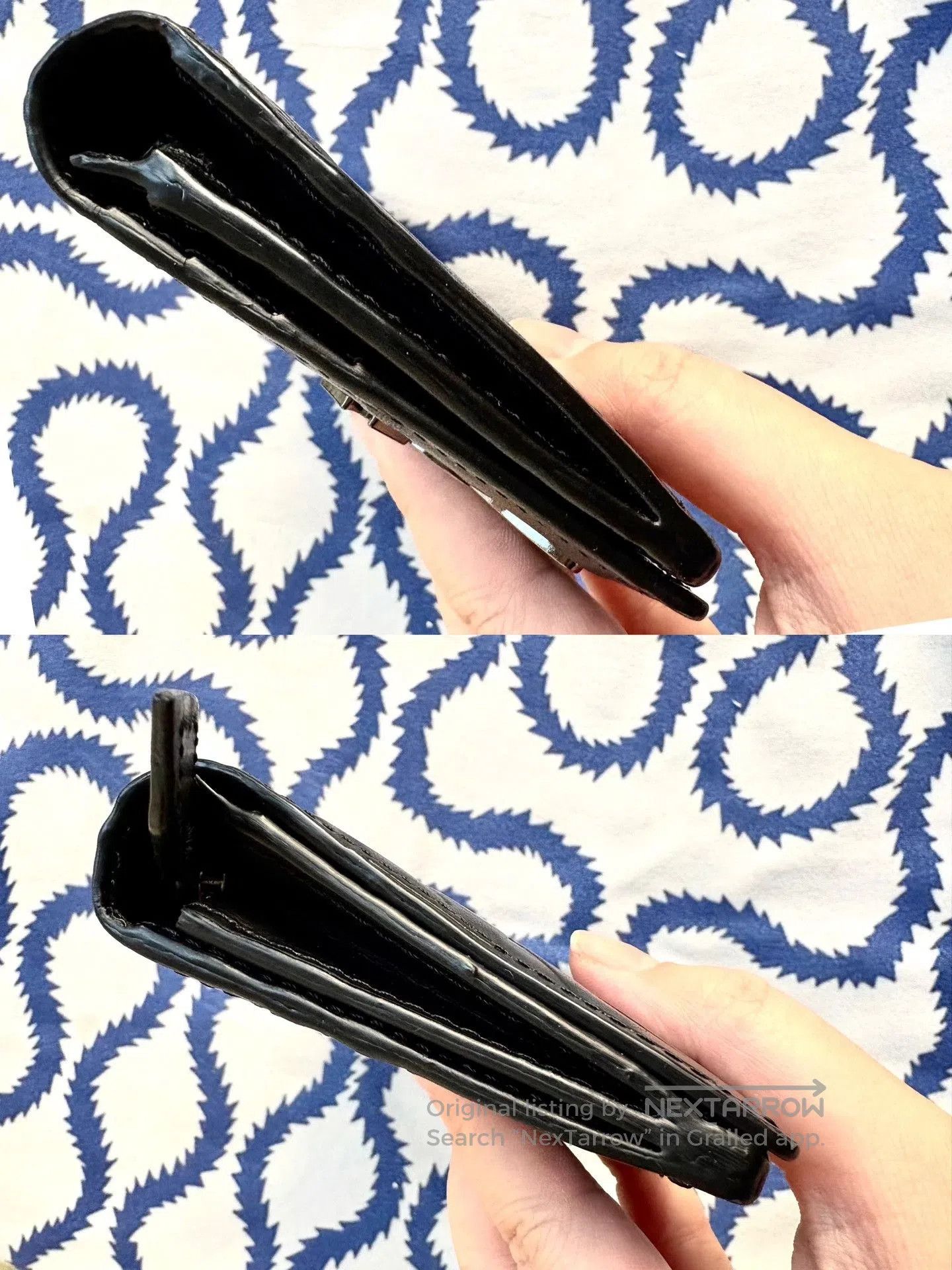 Vivienne Westwood Vivienne Westwood Black Leather Saturn Long Wallet. Size ONE SIZE - 6 Thumbnail