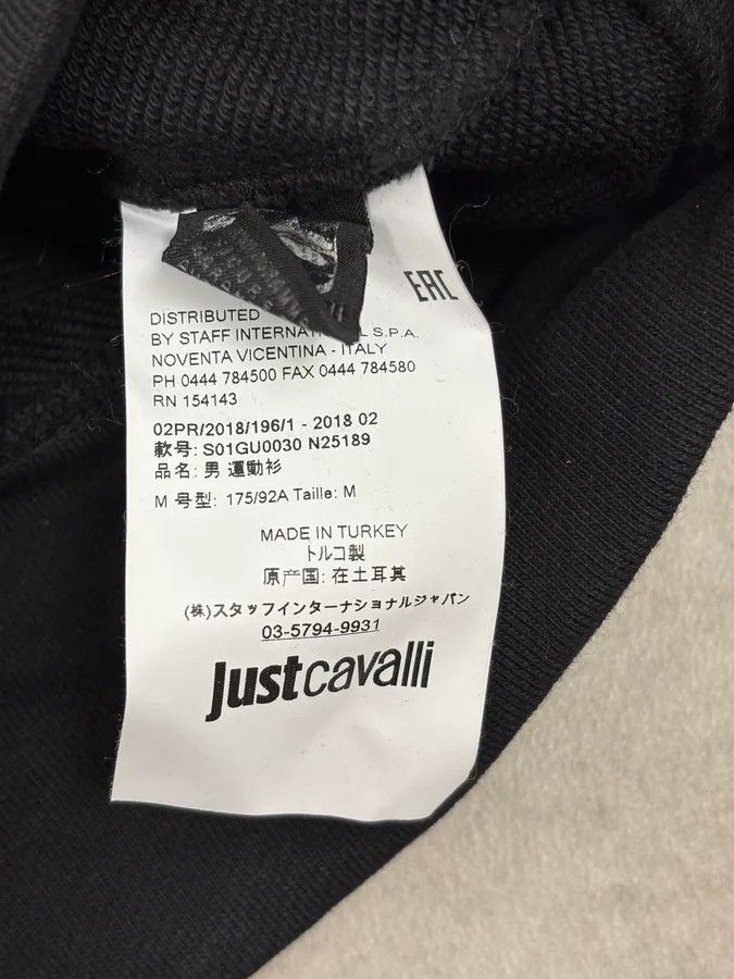 Just Cavalli FW2018 Cavalli Black Zebra Poem Sweater Size US L / EU 52-54 / 3 - 10 Thumbnail