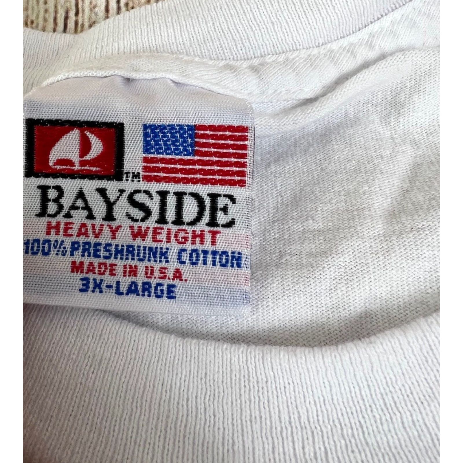 GAS VINTAGE Fighting For Local 11-6 Gas Union Workers White T Shirt Bayside USA 3XL Mens Size US XXL / EU 58 / 5 - 6 Thumbnail