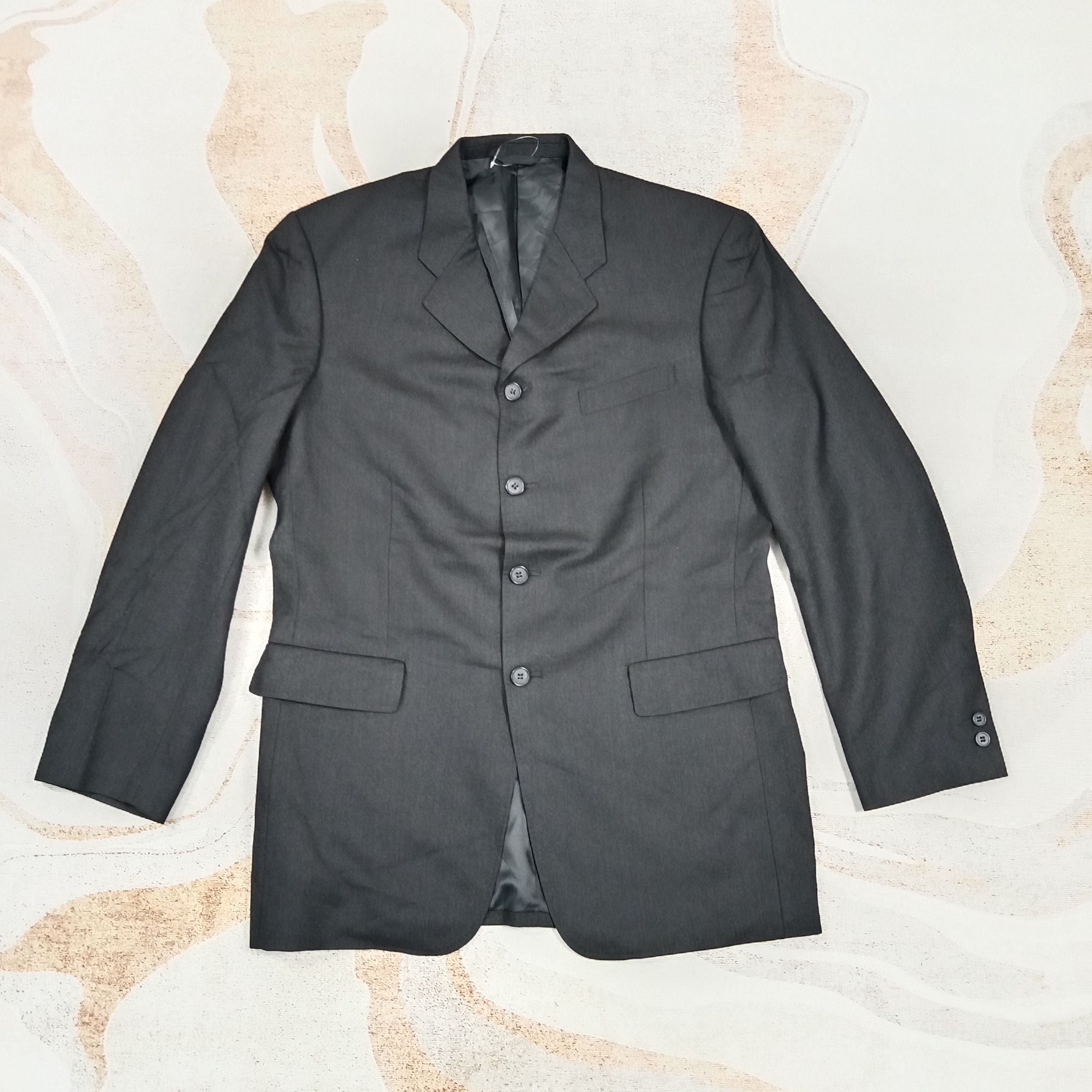Yohji Yamamoto A.A.R. by Yohji Yamamoto Japanese Wool Blazer C290N20 Size 38R - 1 Thumbnail