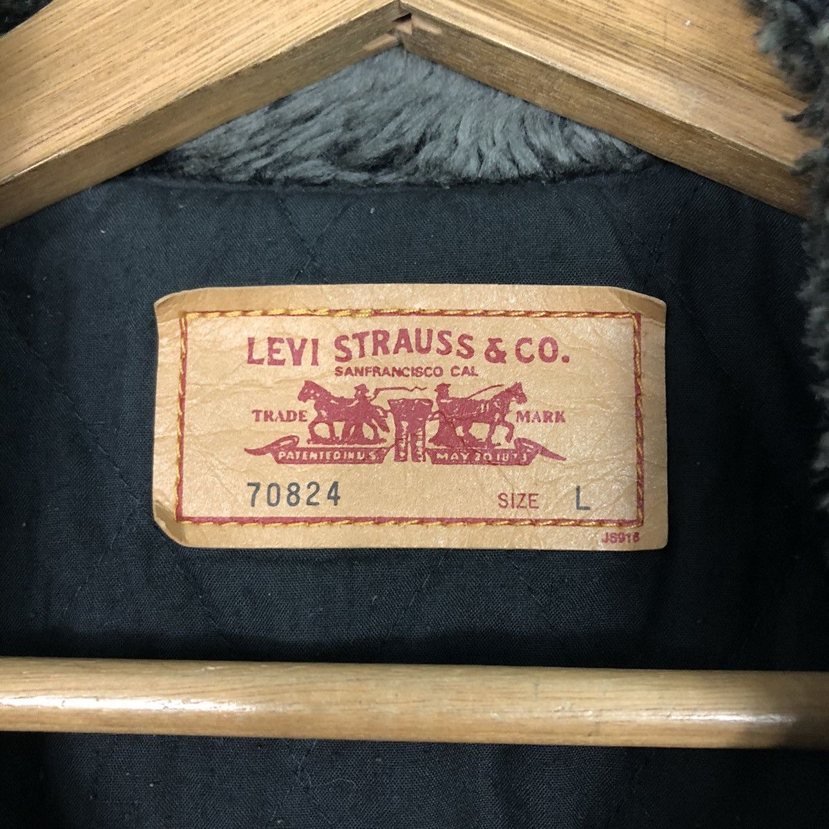 Levi's 📌Vintage Biker Chore Jacket Levi's Corduroy Mink Fur Collar Size US L / EU 52-54 / 3 - 20 Thumbnail
