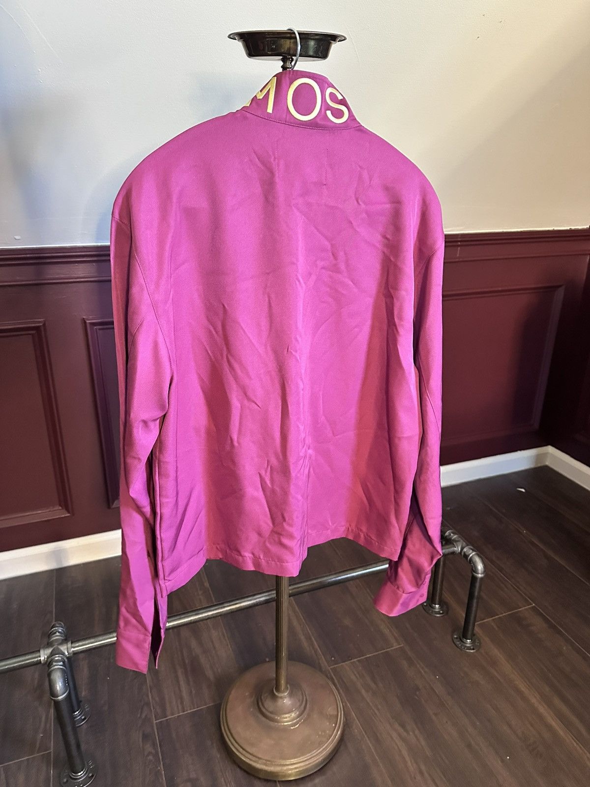 Pyer Moss PM x Reebok logo snap turtleneck magenta shirt jacket Size US S / EU 44-46 / 1 - 6 Thumbnail