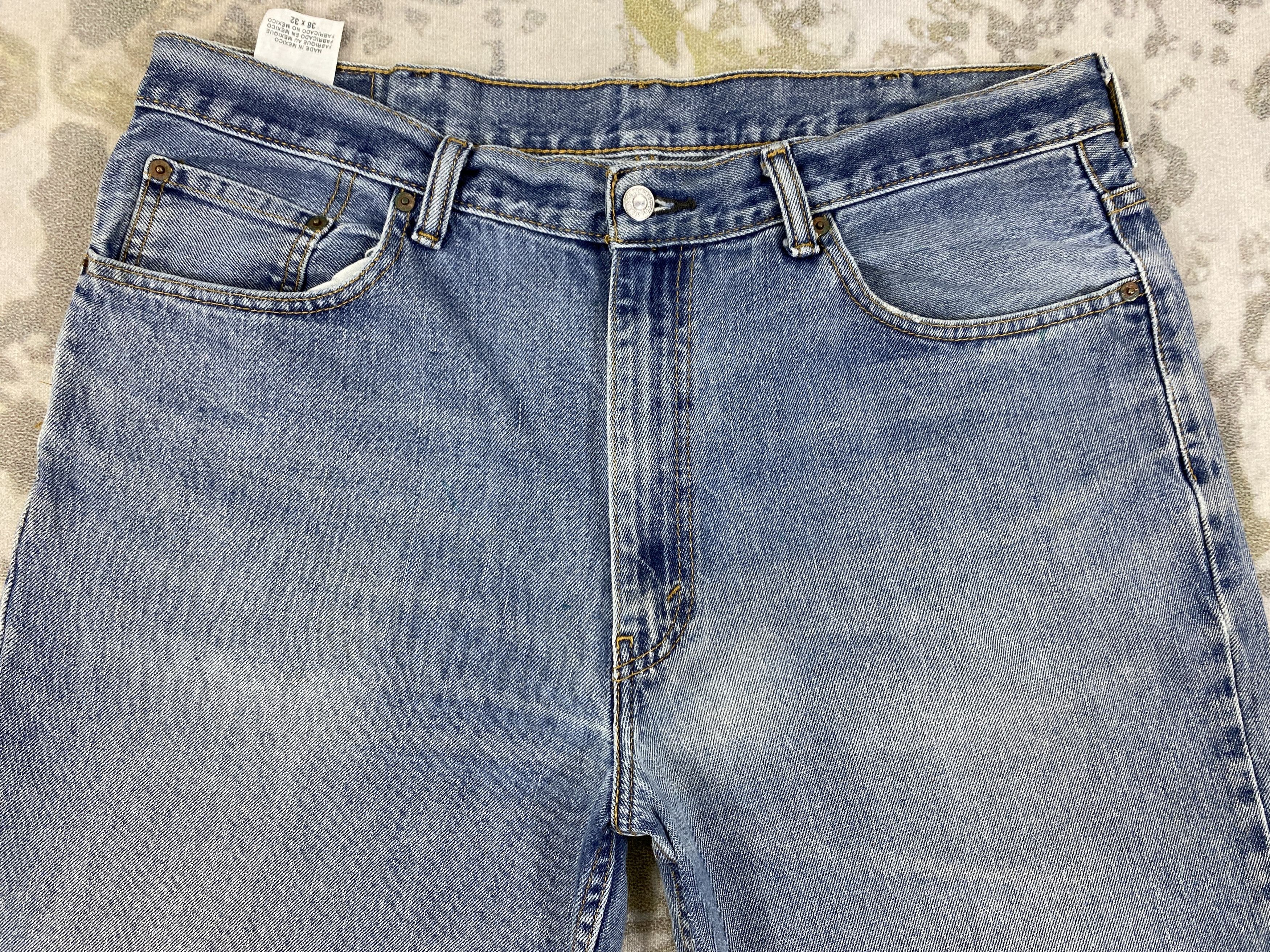 Levi's Faded Blue Vintage Levi's 550 Denim 38 x 30.5 -JN632 Size US 38 / EU 54 - 3 Thumbnail