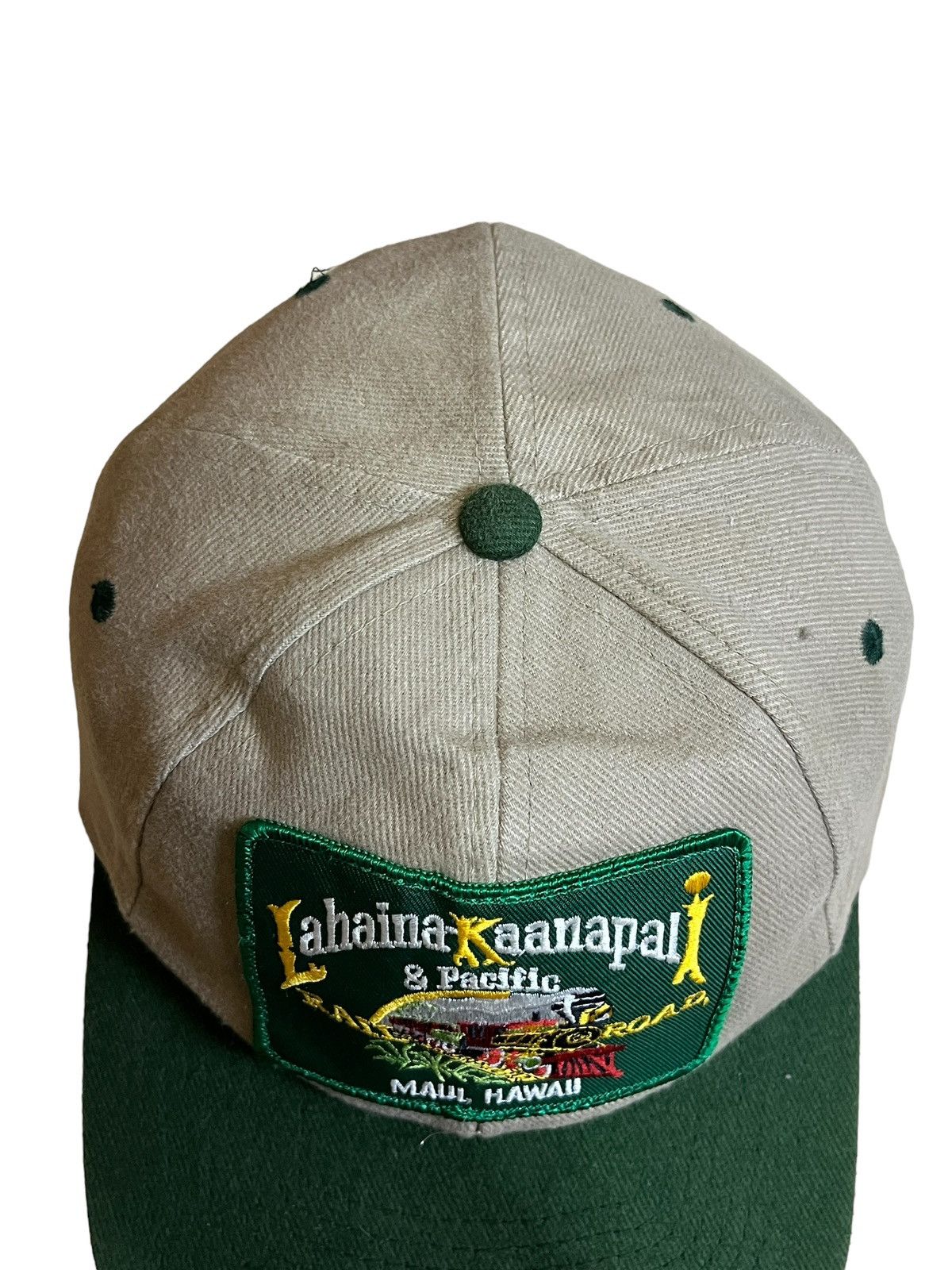 Vintage RARE🔥VINTAGE LAHAINA KAANAPALI & PACIFIC RAIL ROAD HAT/CAP Size ONE SIZE - 3 Thumbnail