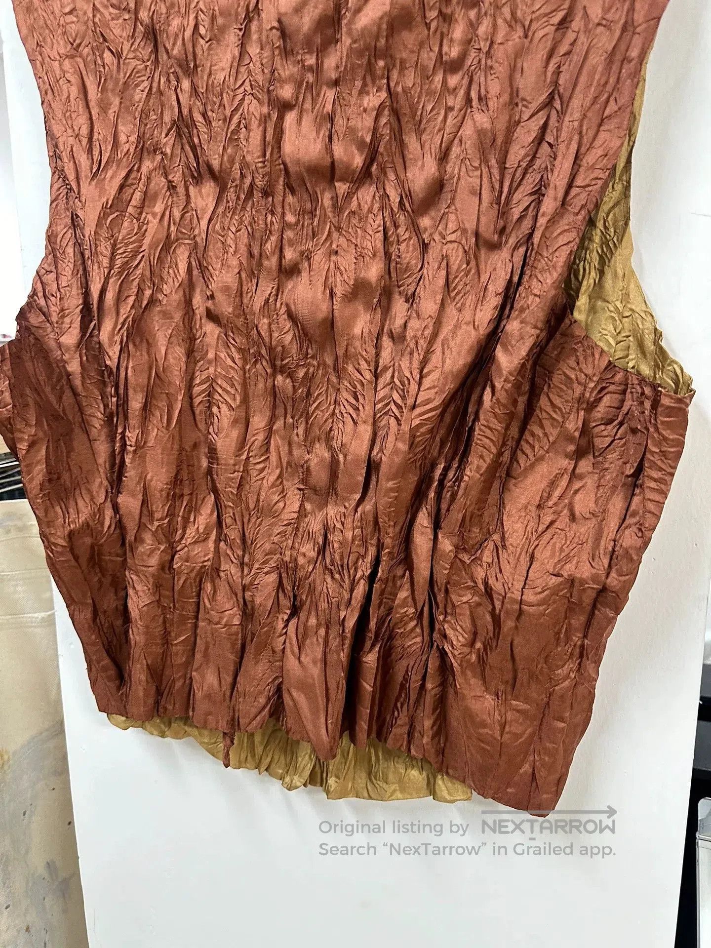 Issey Miyake Issey Miyake 90s Double-Sided Pleated Vest. Size US M / EU 48-50 / 2 - 6 Thumbnail