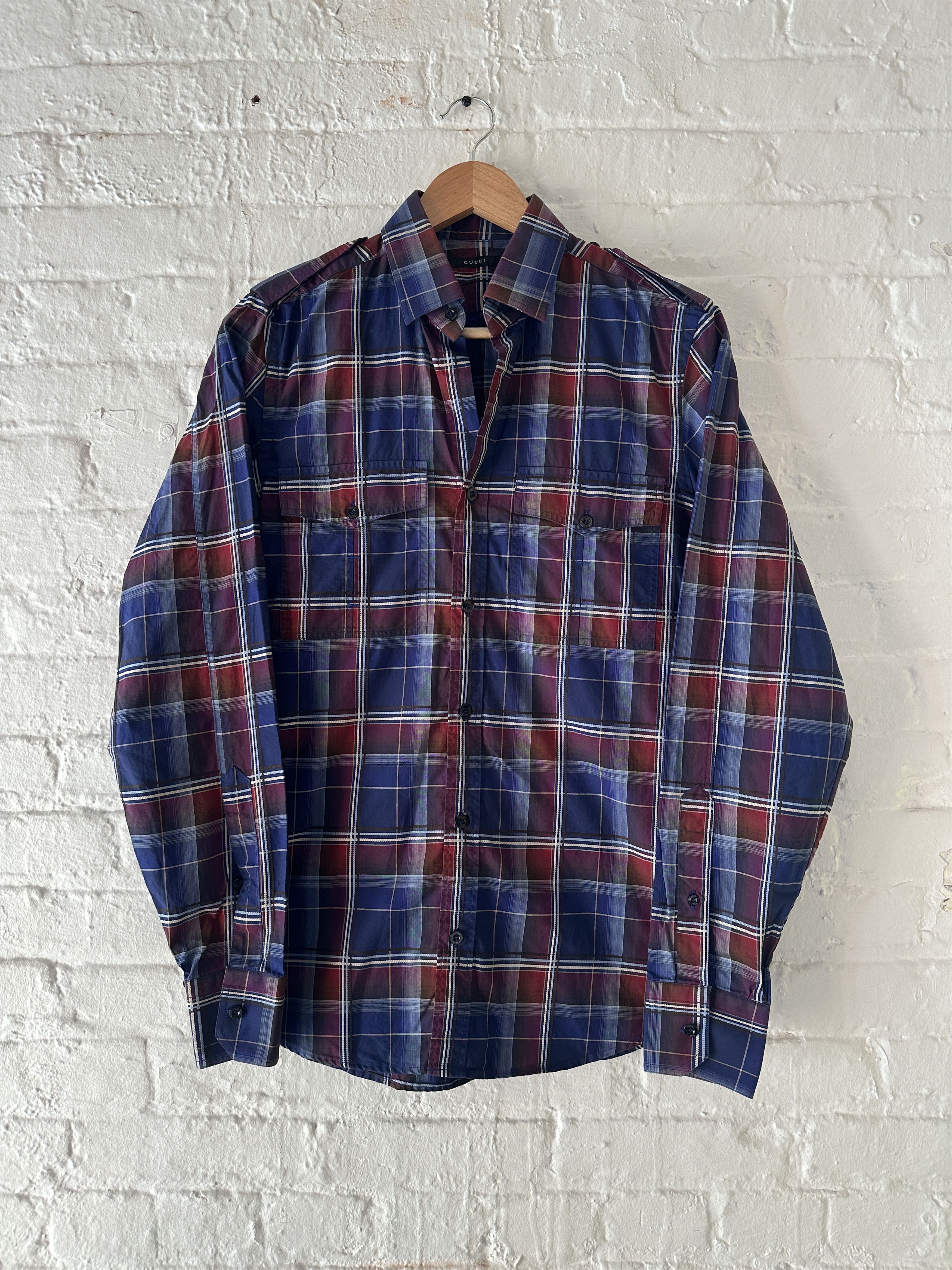 Gucci Gucci by Tom Ford Western Shirt Size US S / EU 44-46 / 1 - 1 Thumbnail